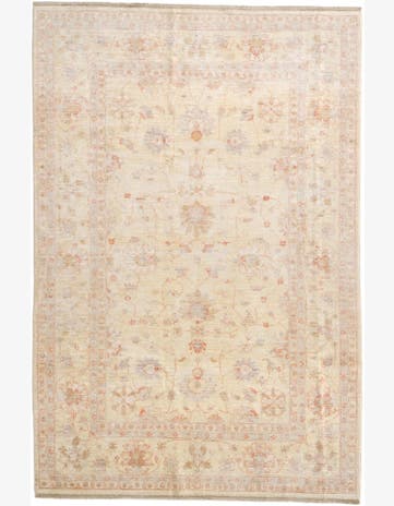 6' x 9' 1 Hand Knotted Ziegler Rug