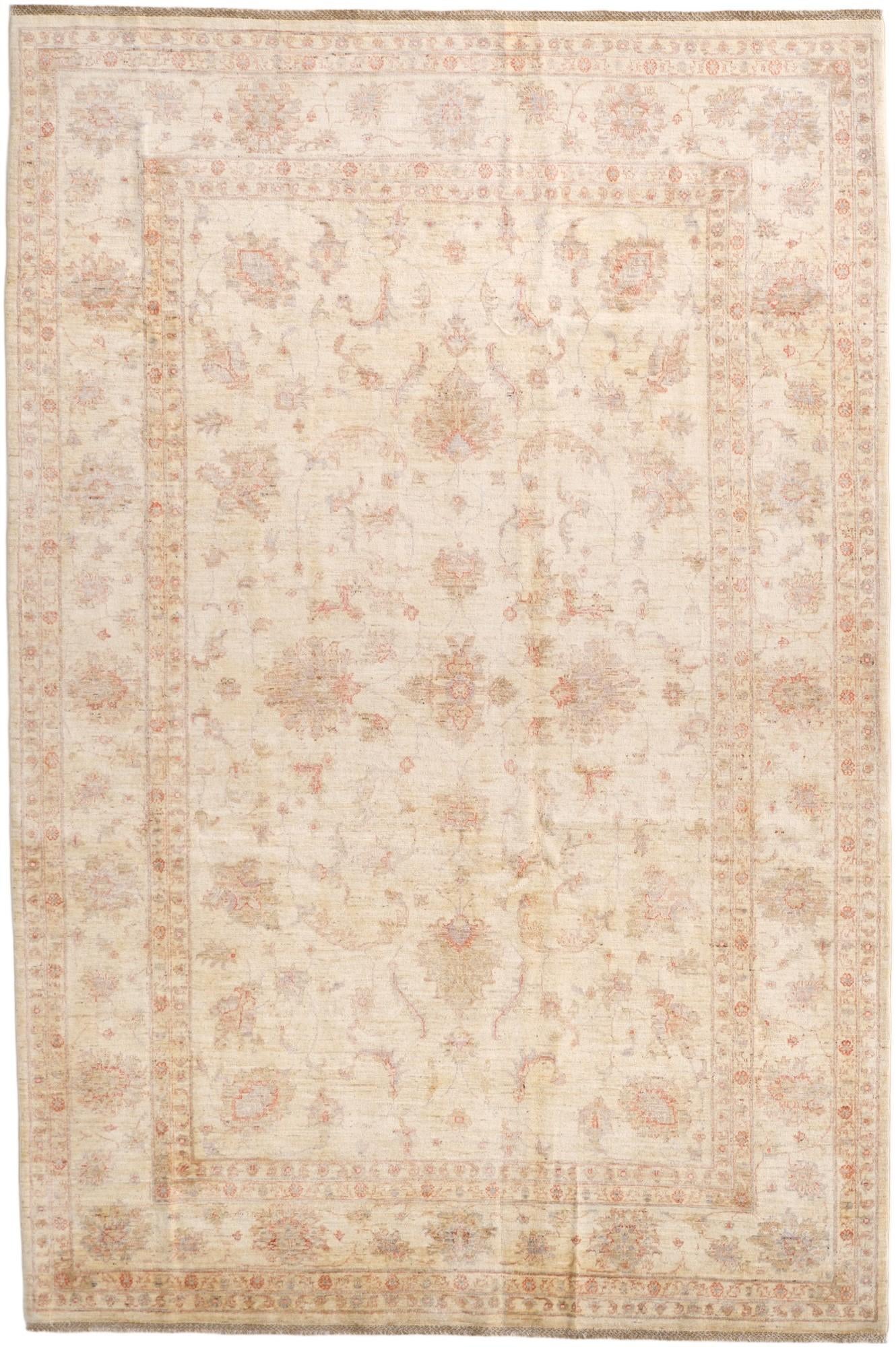6' 10 x 10' 4 Hand Knotted Ziegler Rug
