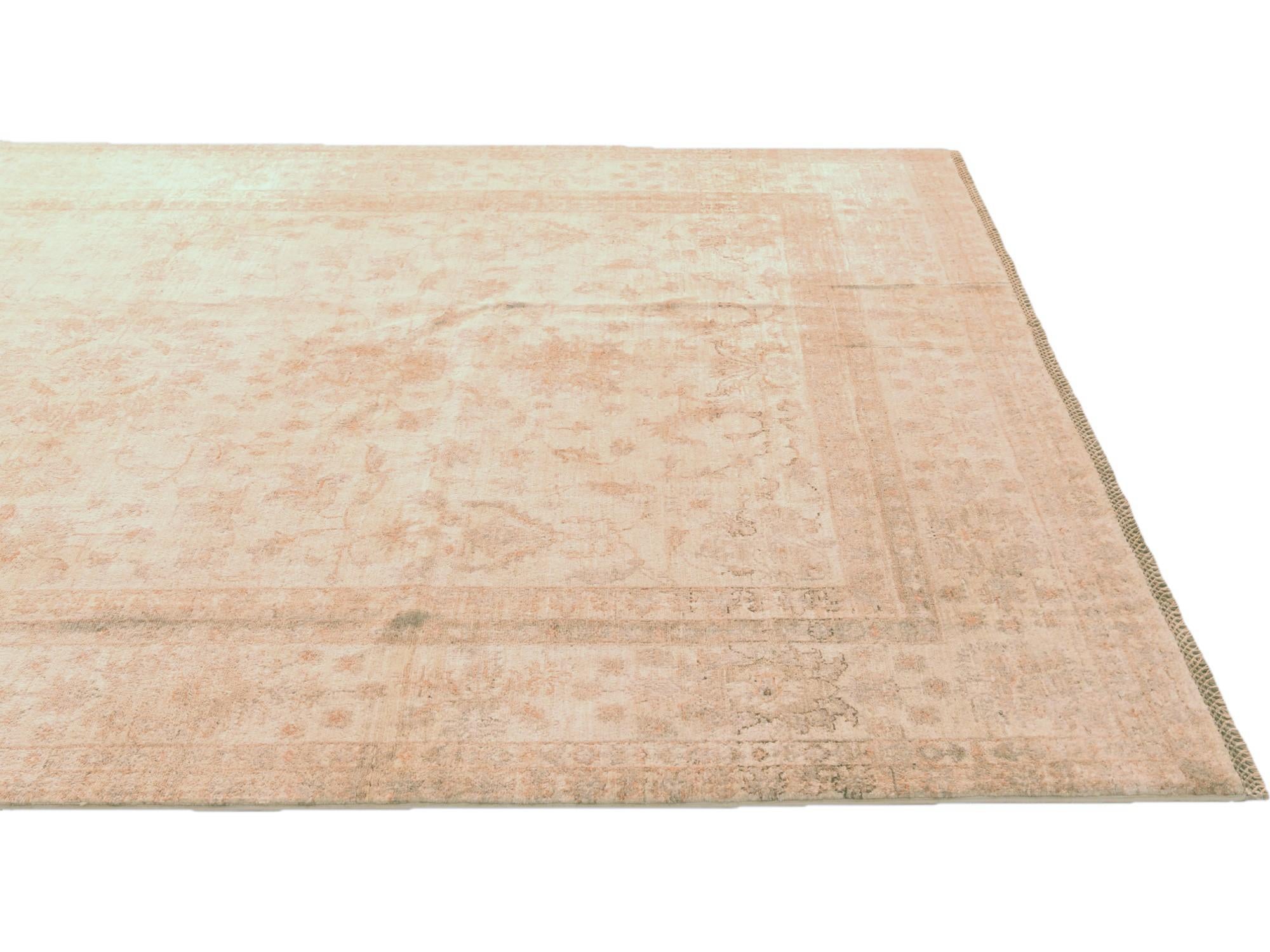 6' 11 x 10' 4 Hand Knotted Ziegler Rug