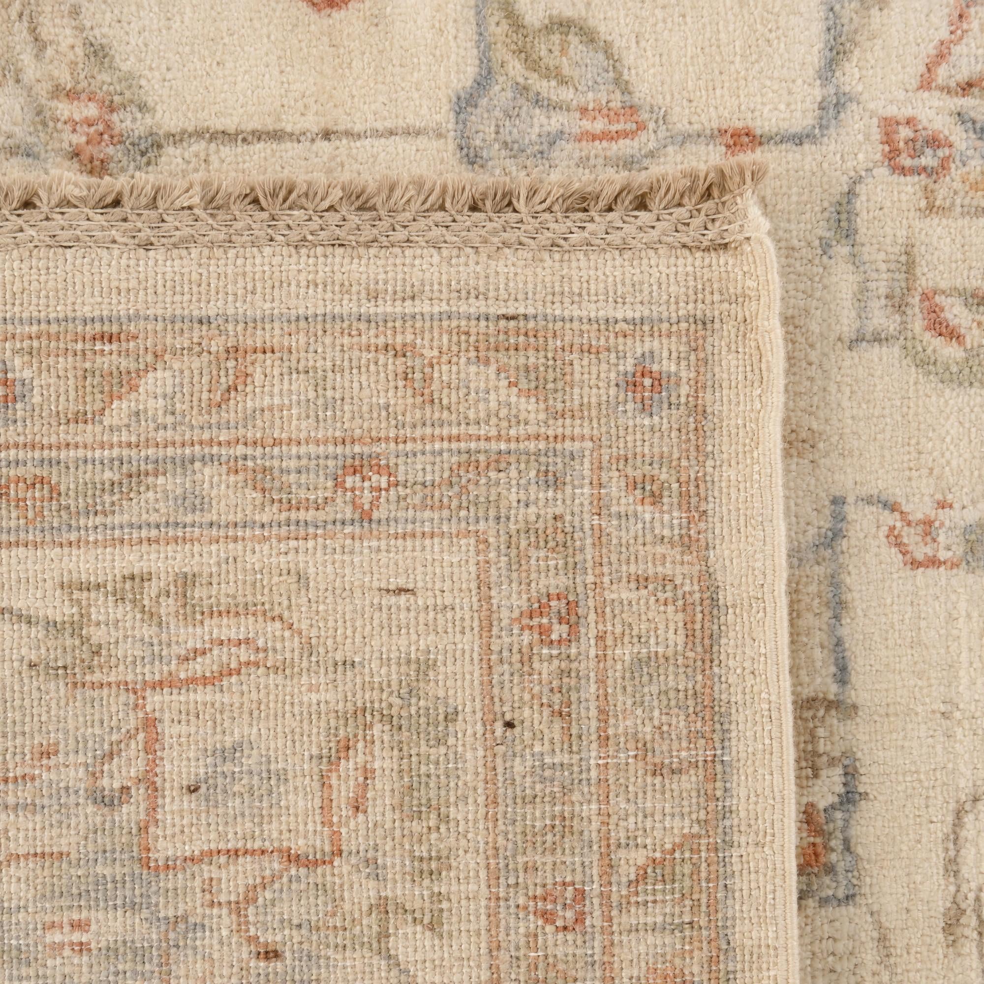 215cm x 300cm Hand Knotted Ziegler Rug
