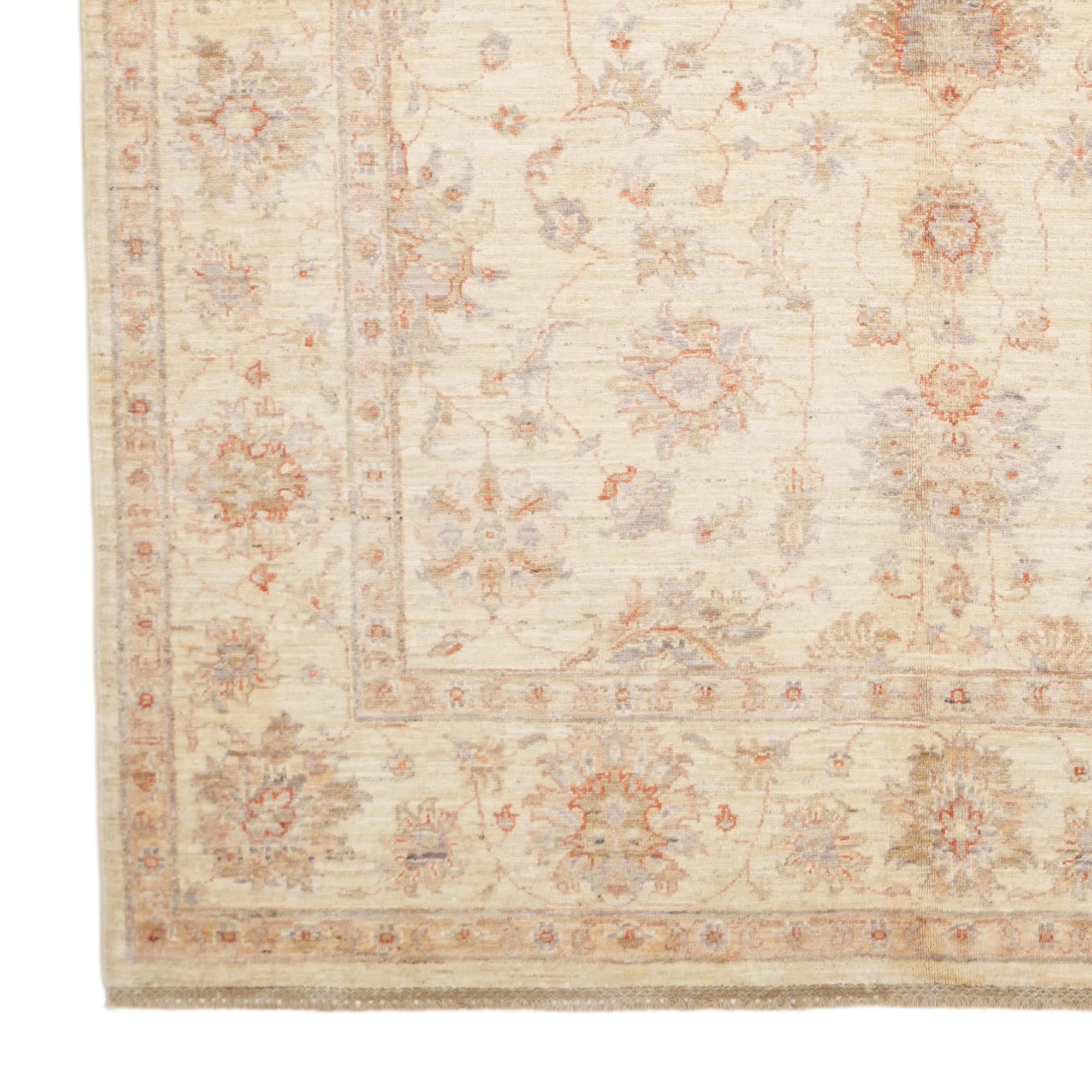 175cm x 245cm Hand Knotted Ziegler Rug