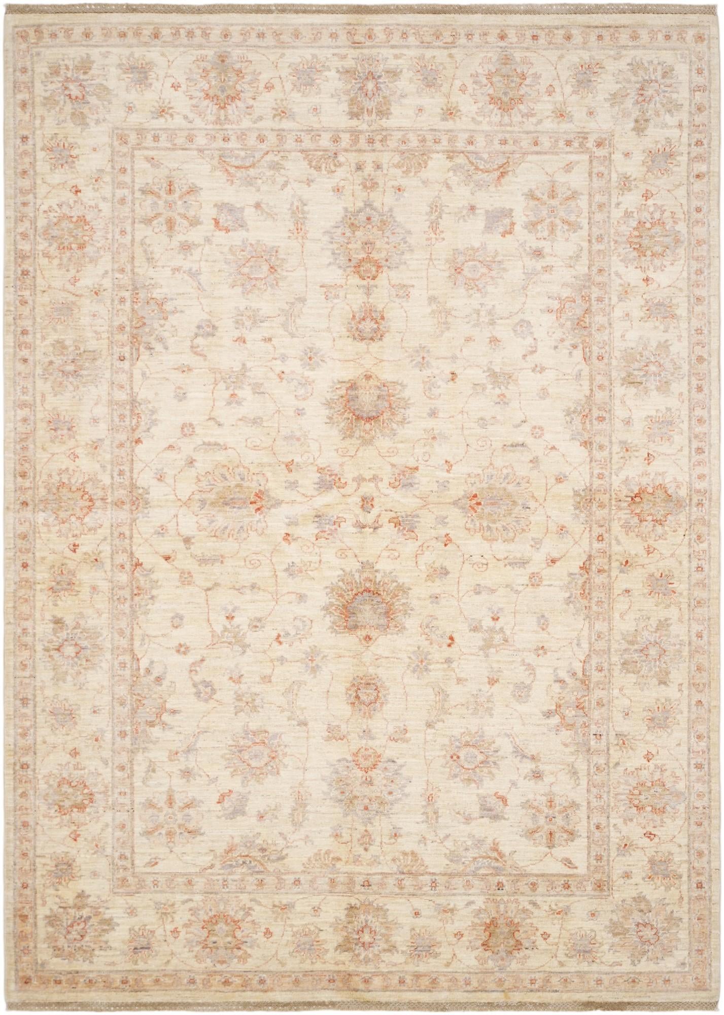 5' 9 x 8' 1 Hand Knotted Ziegler Rug