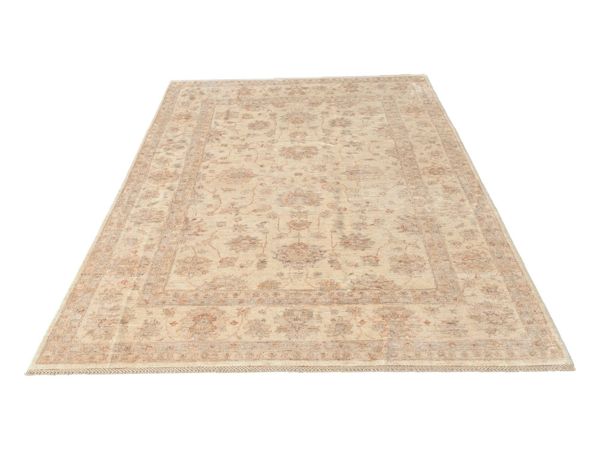 5' 11 x 9' Hand Knotted Ziegler Rug