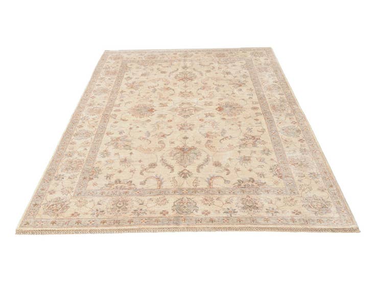 Detailansicht von 175cm x 240cm Handgeknüpft Ziegler Teppich