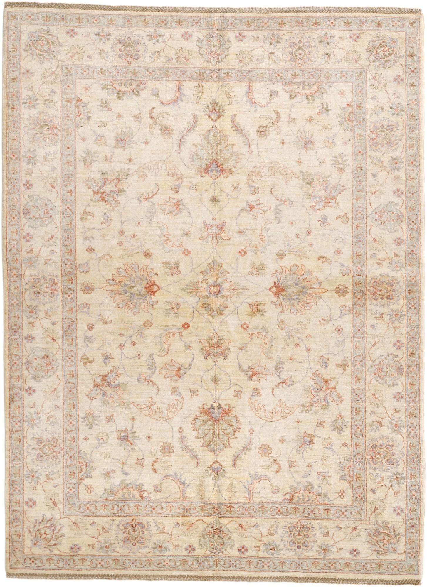5' 9 x 7' 11 Hand Knotted Ziegler Rug