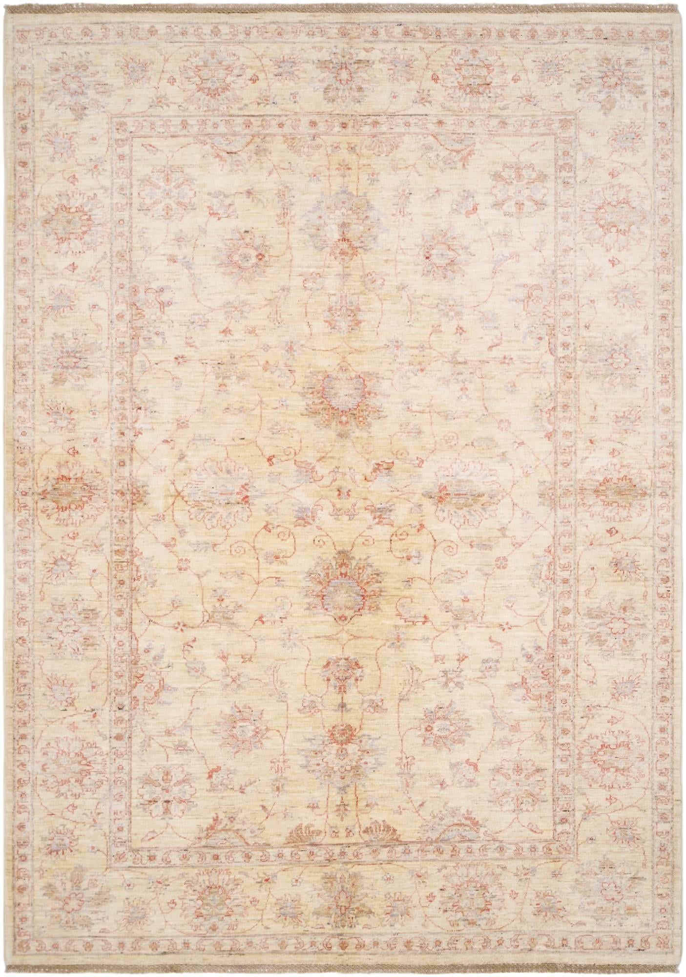 5' 9 x 8' 2 Hand Knotted Ziegler Rug
