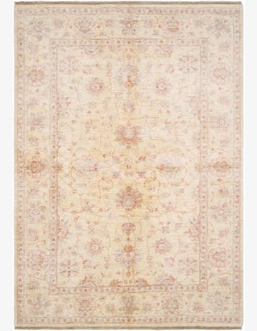 5' 9 x 8' 2 Hand Knotted Ziegler Rug