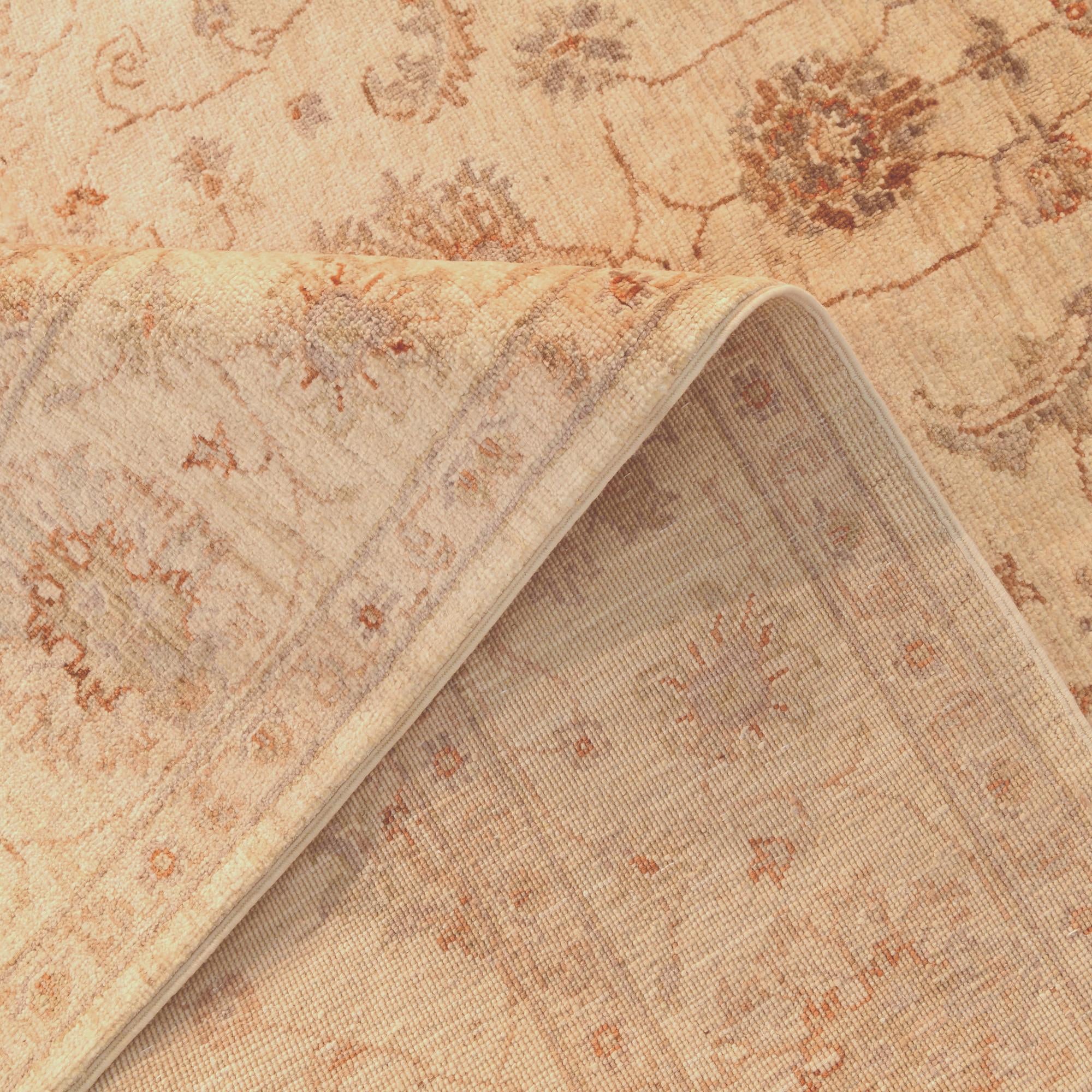 5' 7 x 8' 6 Hand Knotted Ziegler Rug