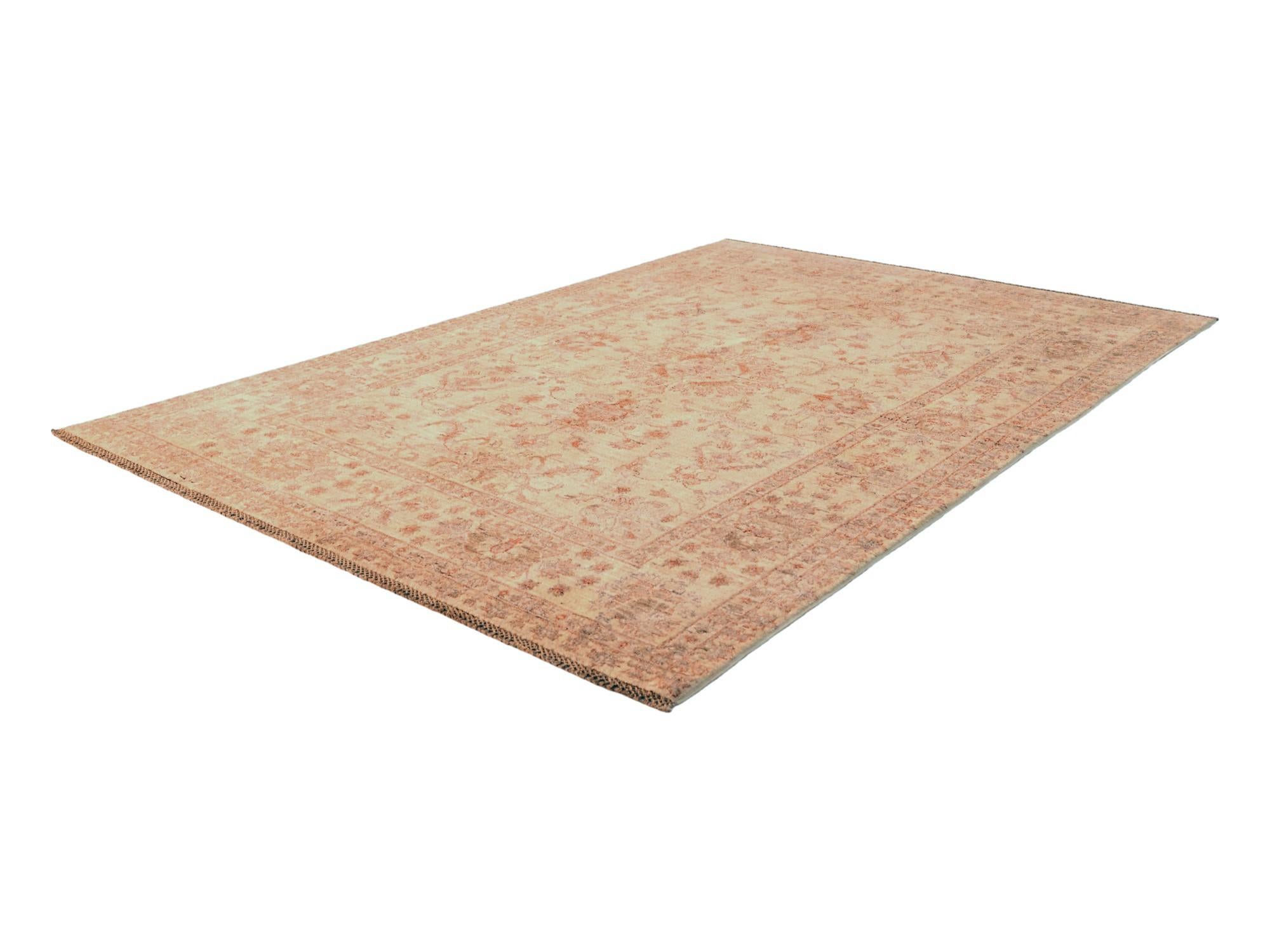 5' 7 x 7' 11 Hand Knotted Ziegler Rug