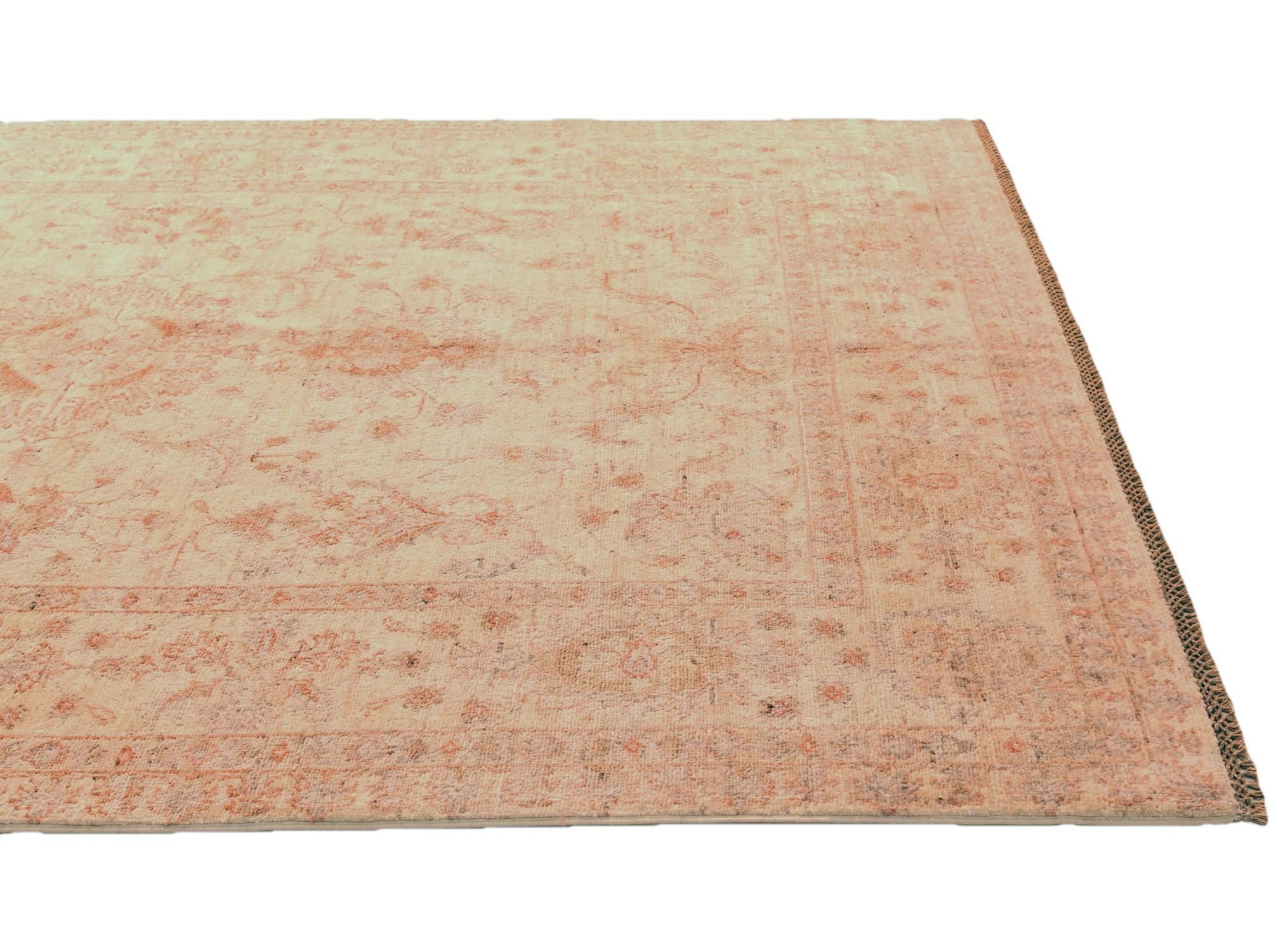 5' 7 x 7' 11 Hand Knotted Ziegler Rug
