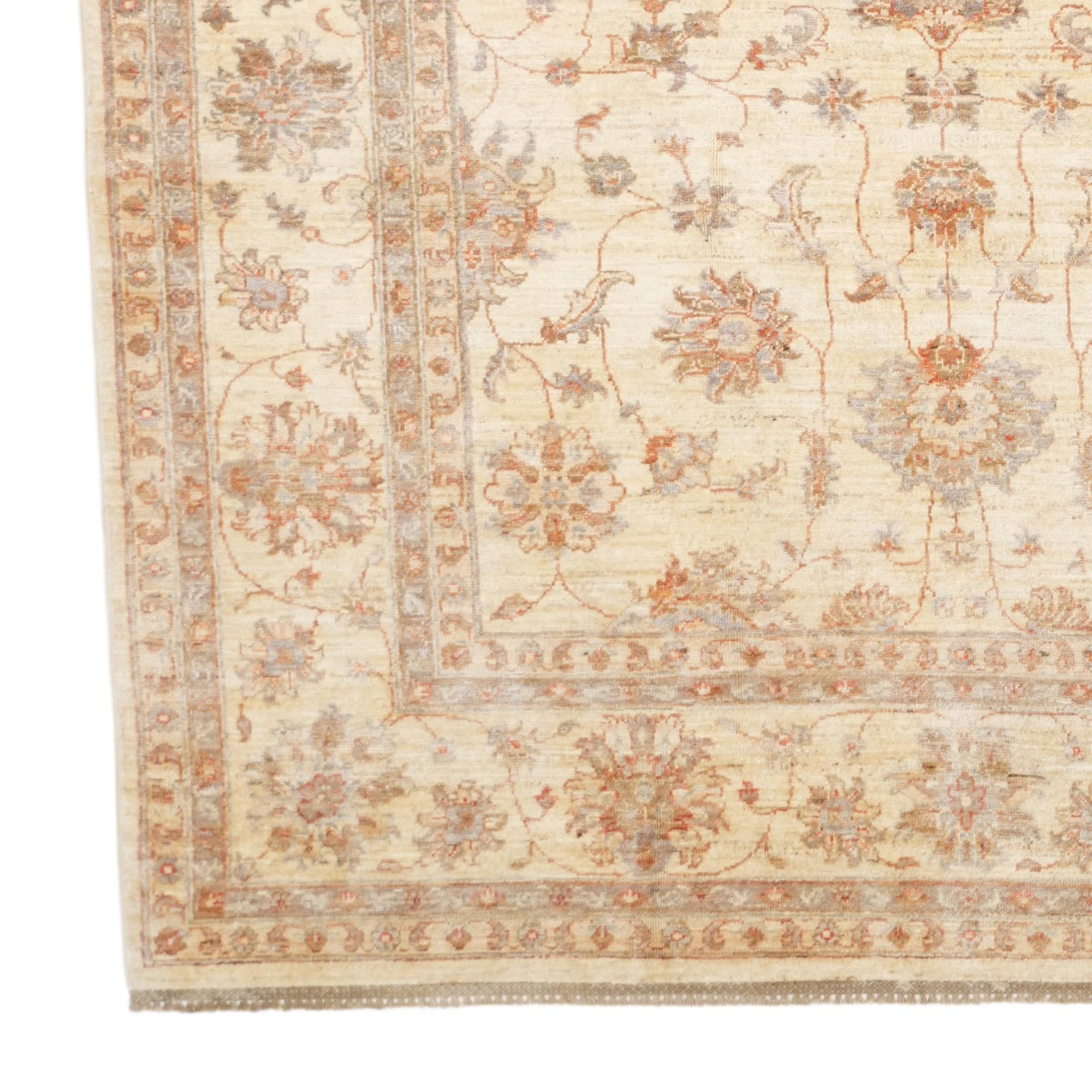 185cm x 285cm Hand Knotted Ziegler Rug