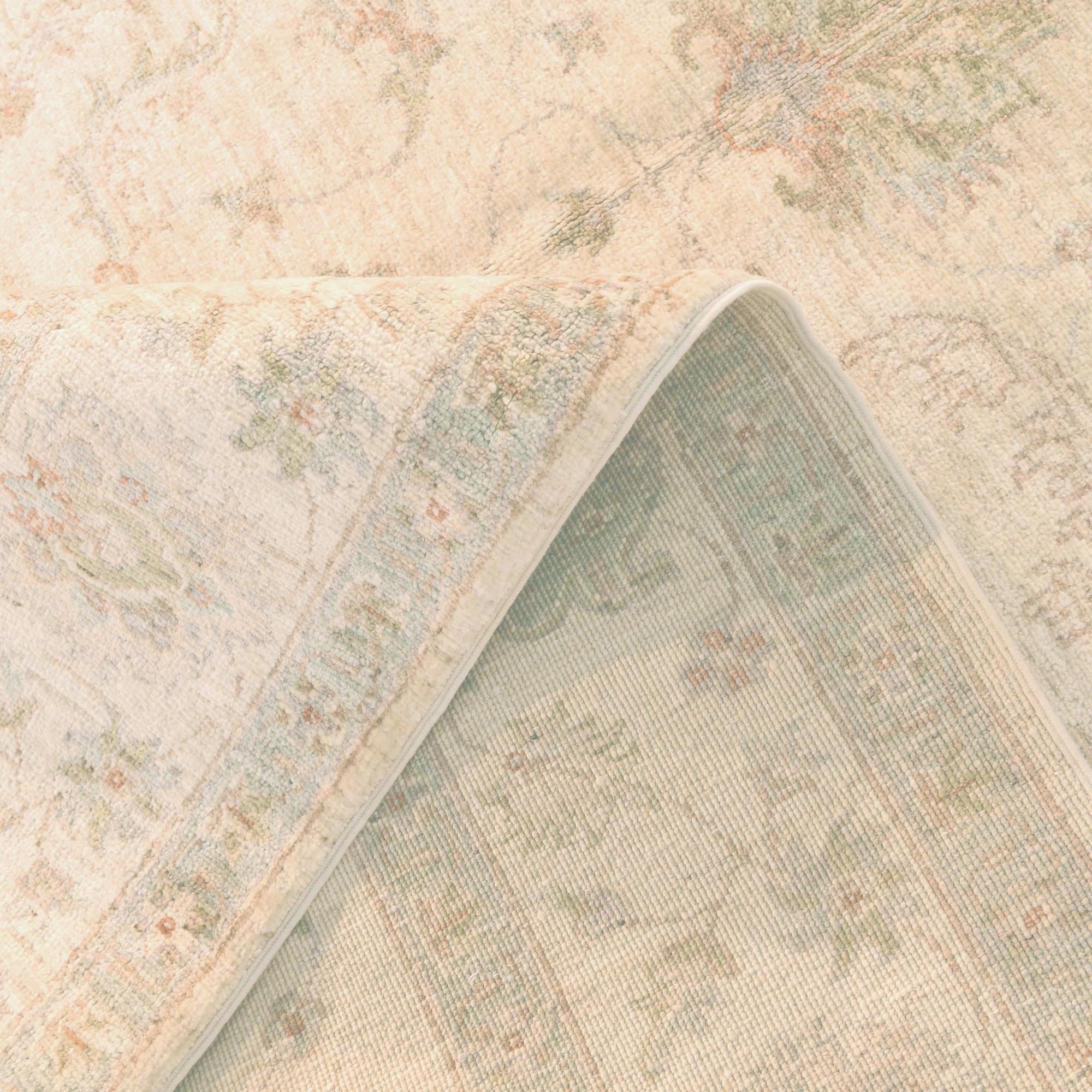5' 11 x 7' 11 Hand Knotted Ziegler Rug