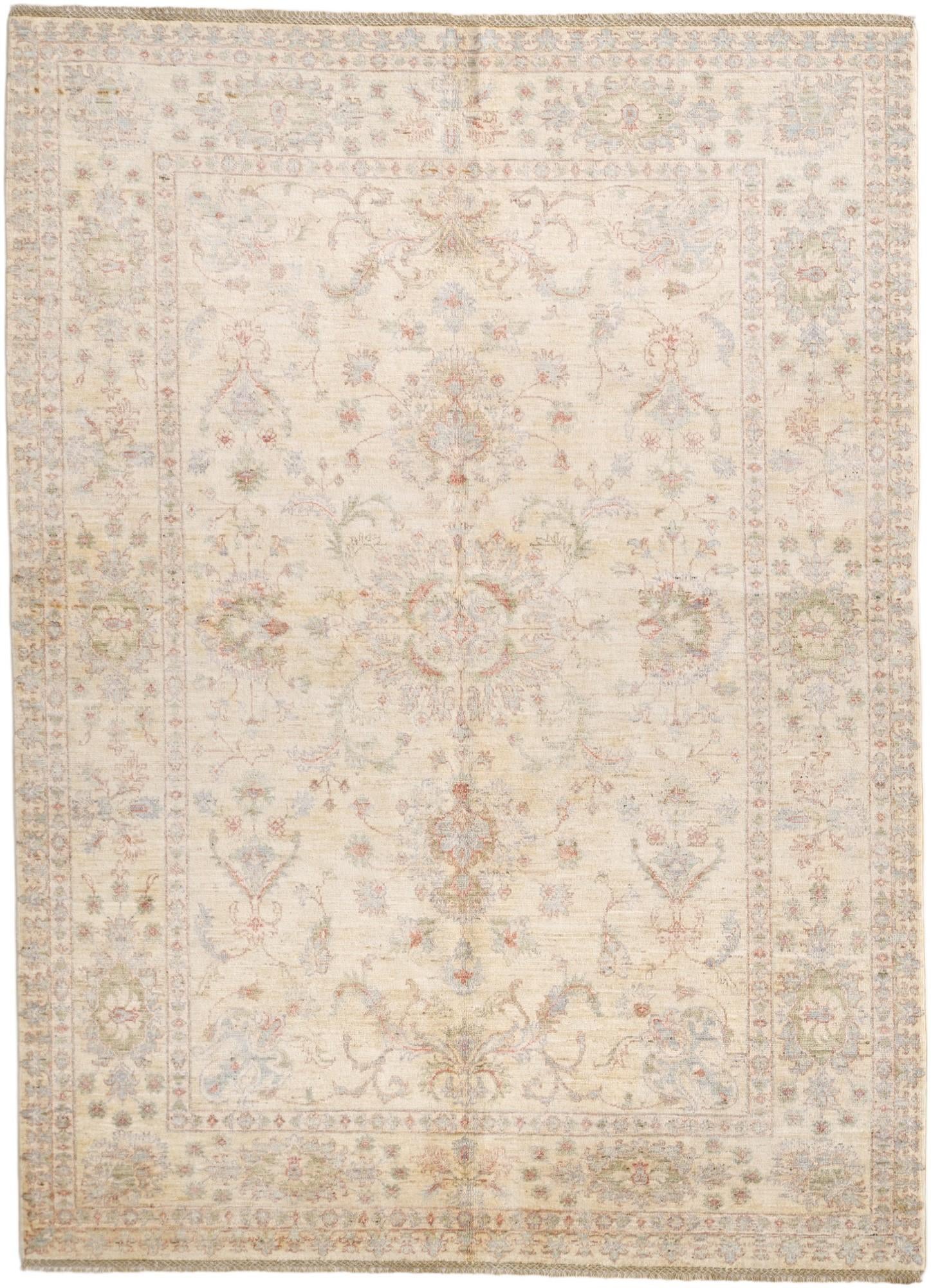 5' 8 x 7' 10 Hand Knotted Ziegler Rug
