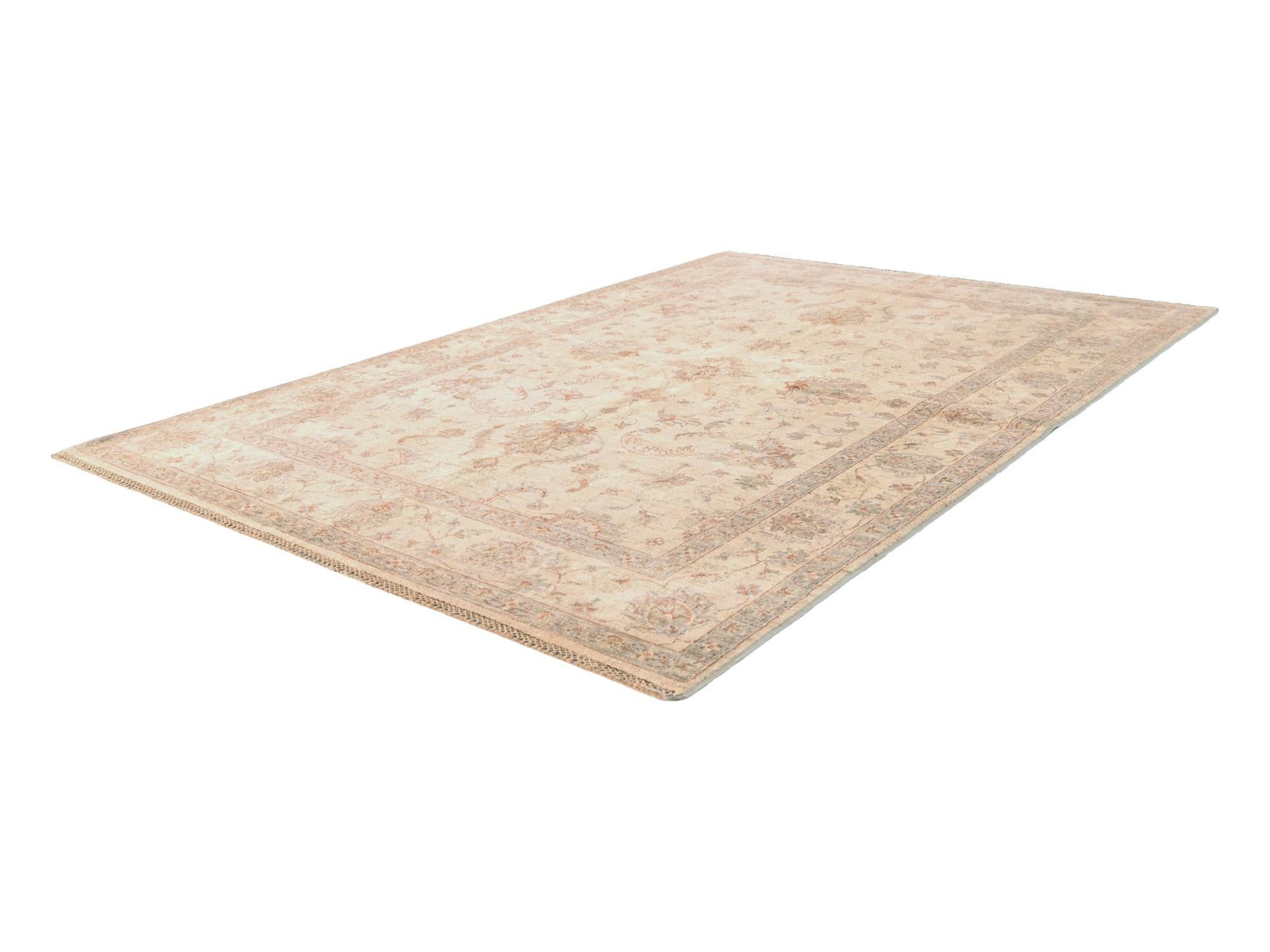 5' 10 x 8' 3 Hand Knotted Ziegler Rug