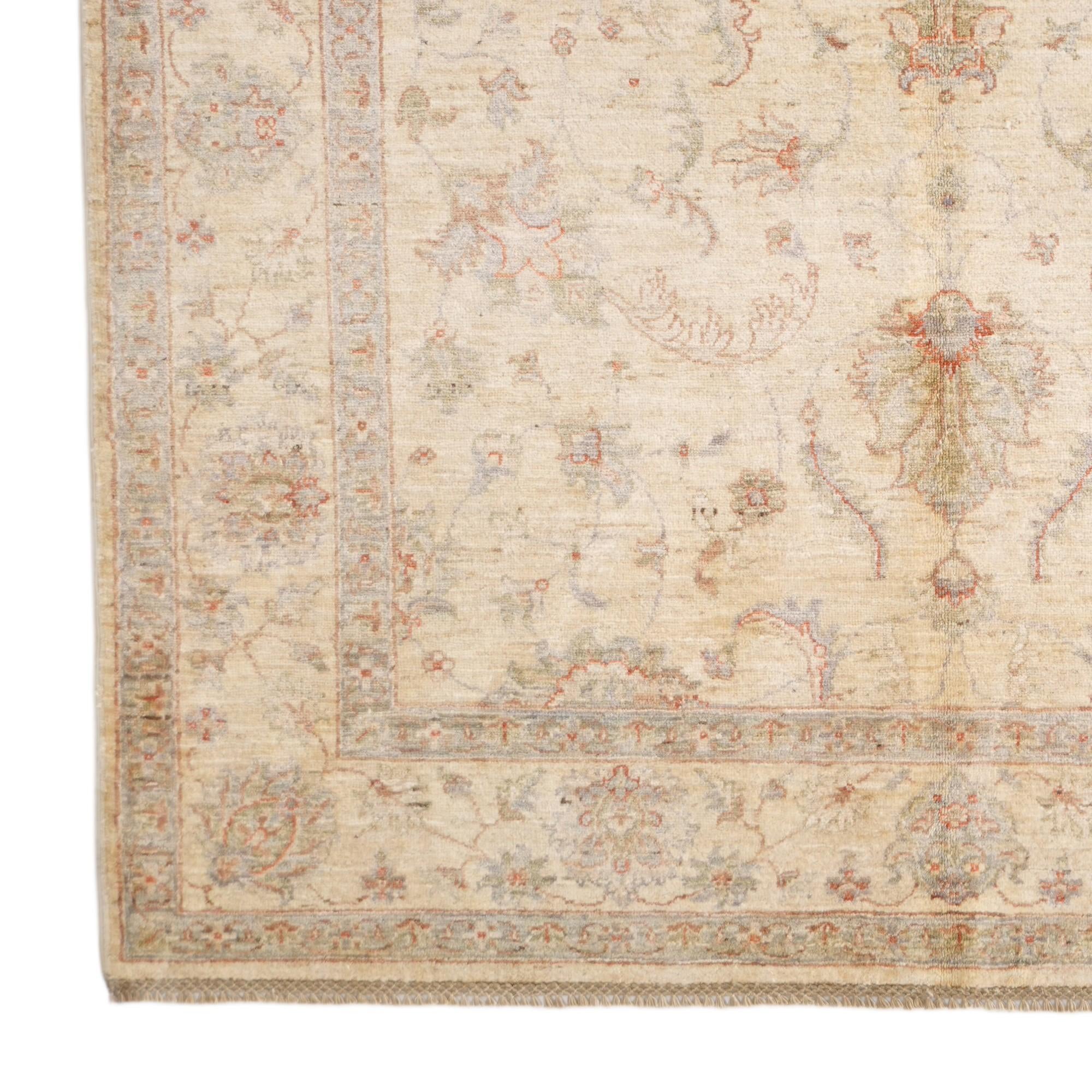 175cm x 250cm Hand Knotted Ziegler Rug