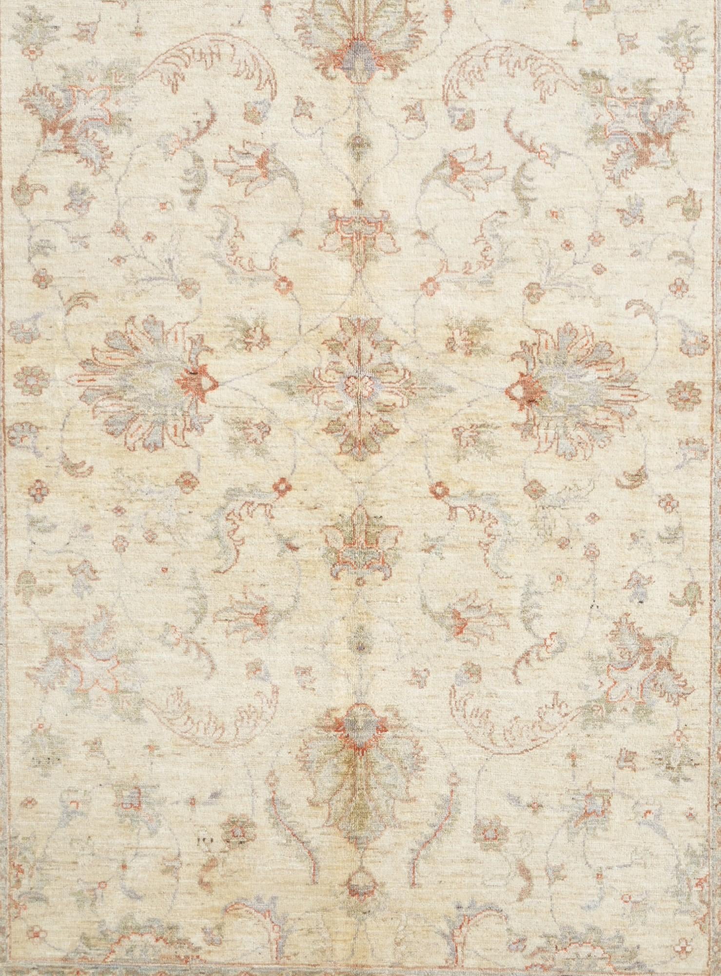 5' 10 x 8' 3 Hand Knotted Ziegler Rug