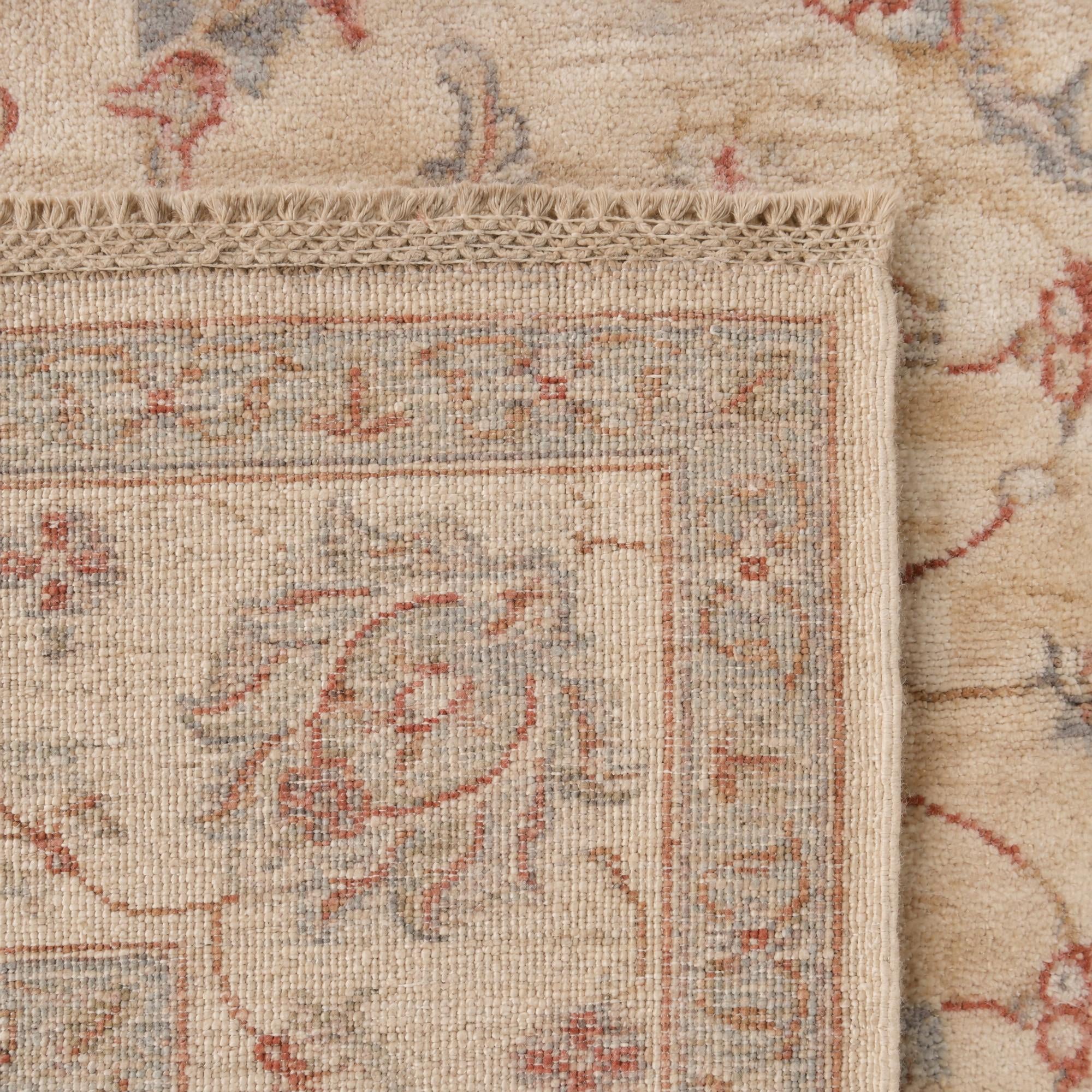 175cm x 245cm Hand Knotted Ziegler Rug
