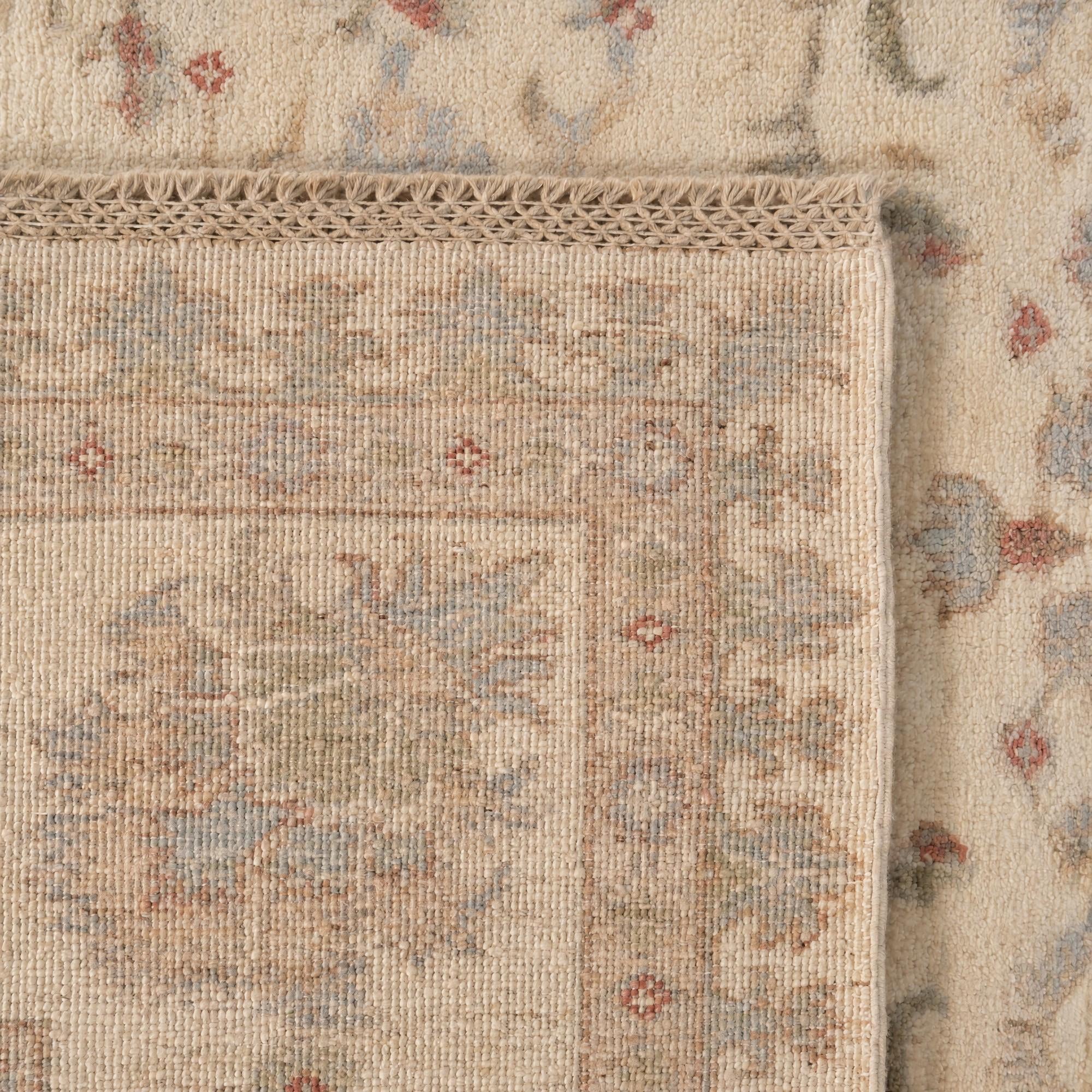 180cm x 245cm Hand Knotted Ziegler Rug