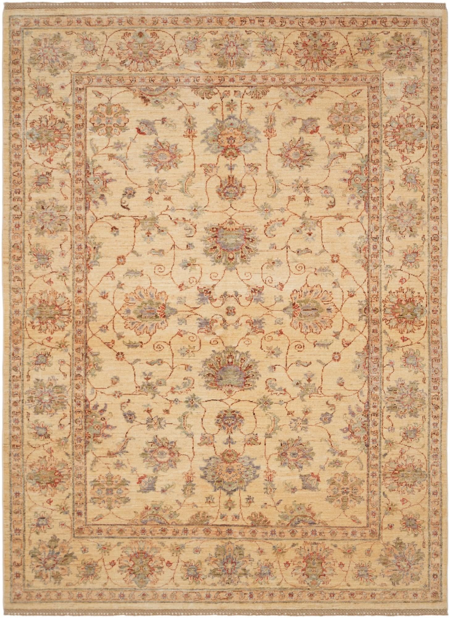 5' 9 x 7' 10 Hand Knotted Ziegler Rug