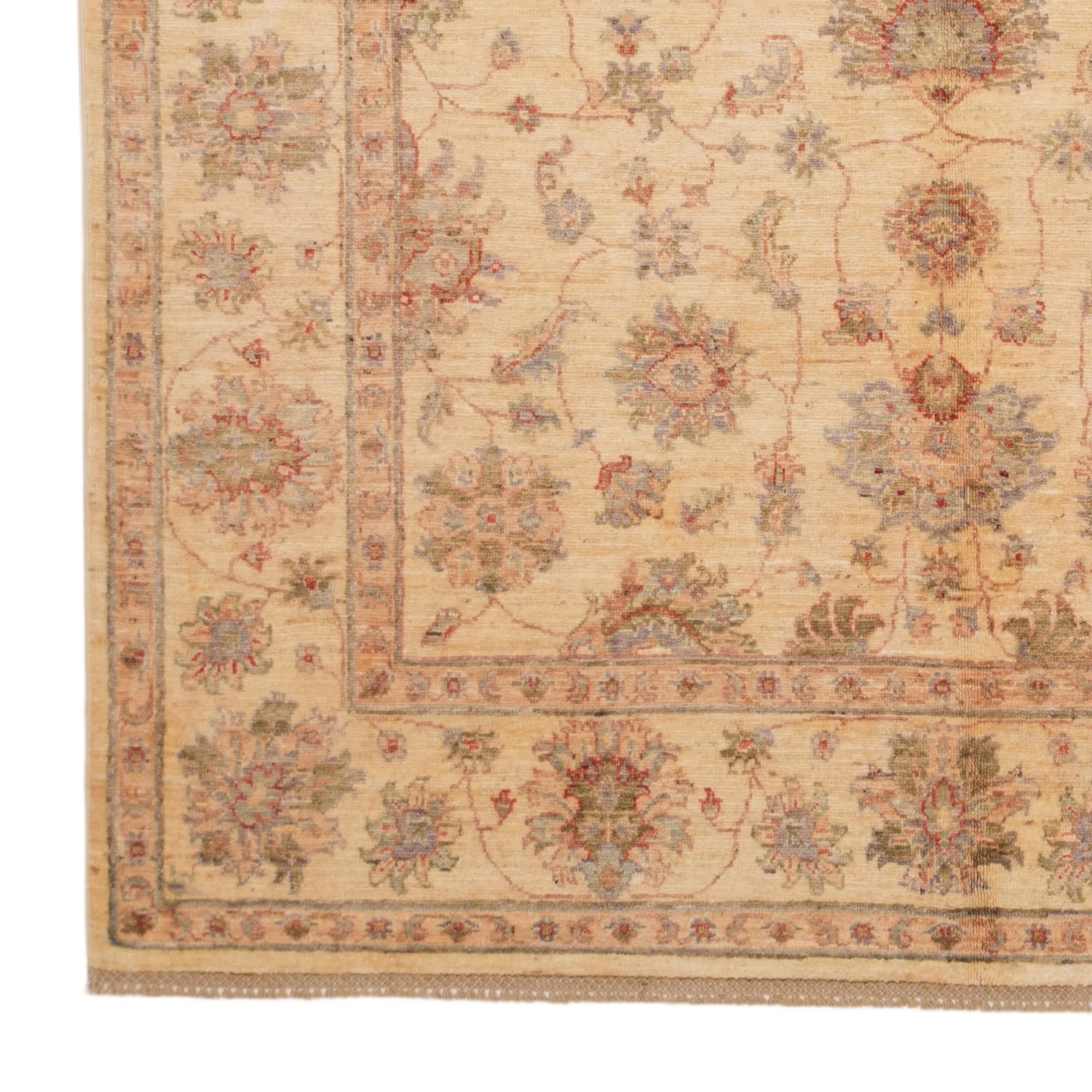 175cm x 235cm Hand Knotted Ziegler Rug
