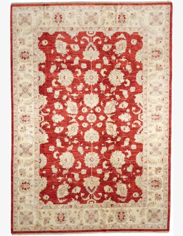 6' 7 x 9' 5 Hand Knotted Ziegler Rug