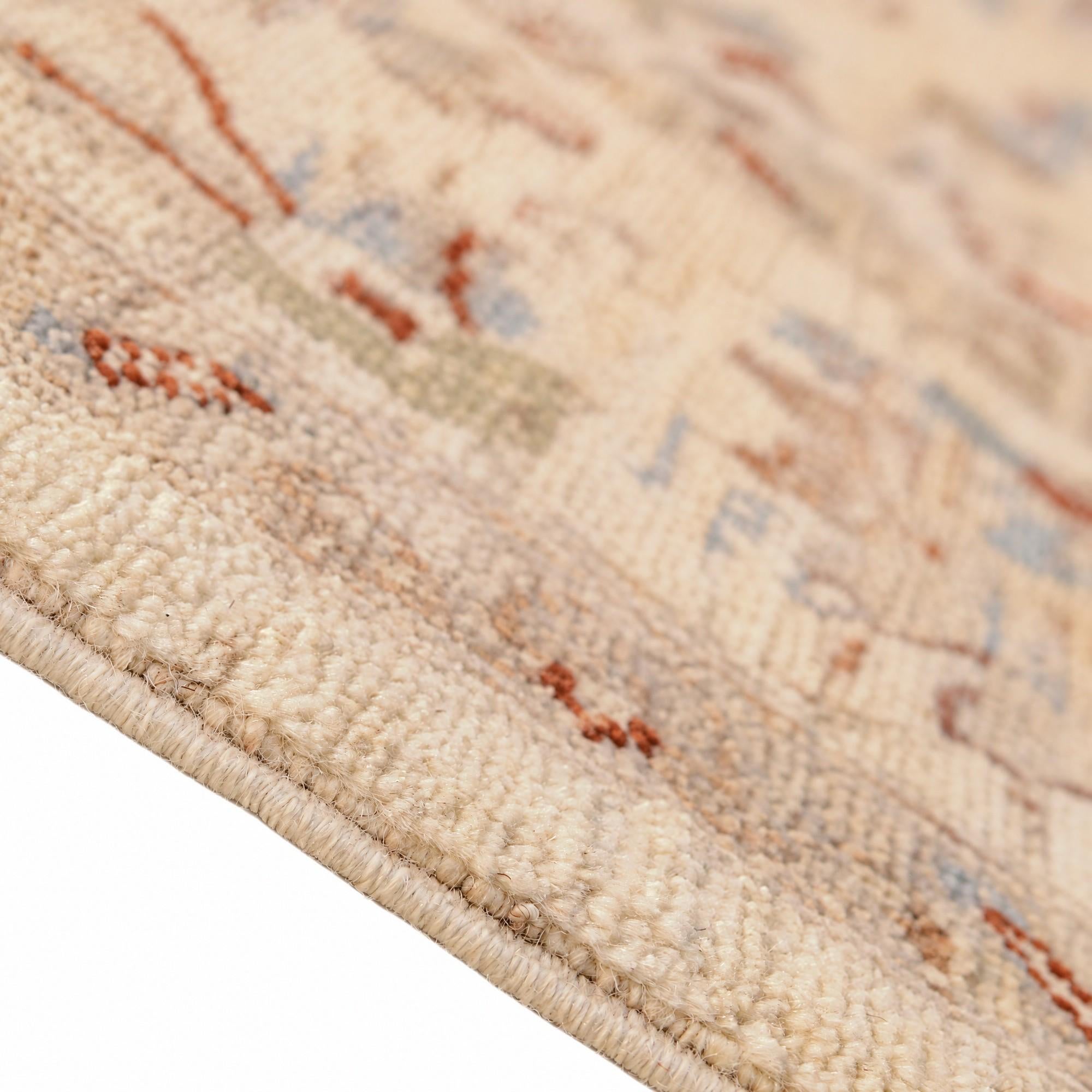 8' 2 x 10' Hand Knotted Ziegler Rug