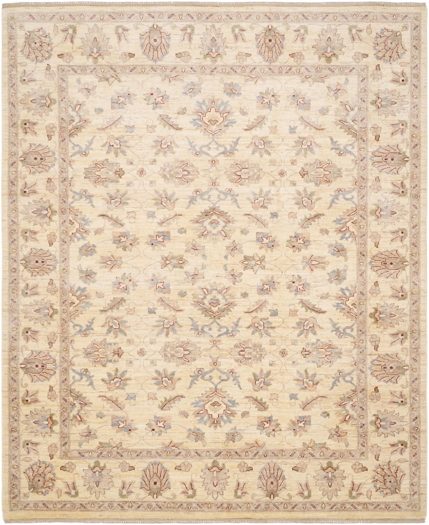 8' 2 x 10' Hand Knotted Ziegler Rug