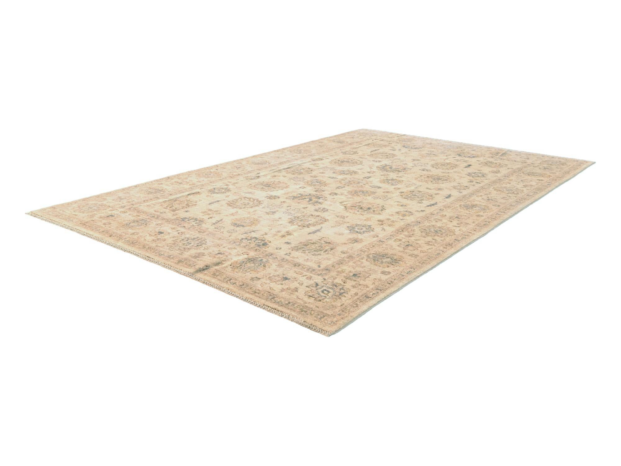 6' 6 x 9' 11 Hand Knotted Ziegler Rug