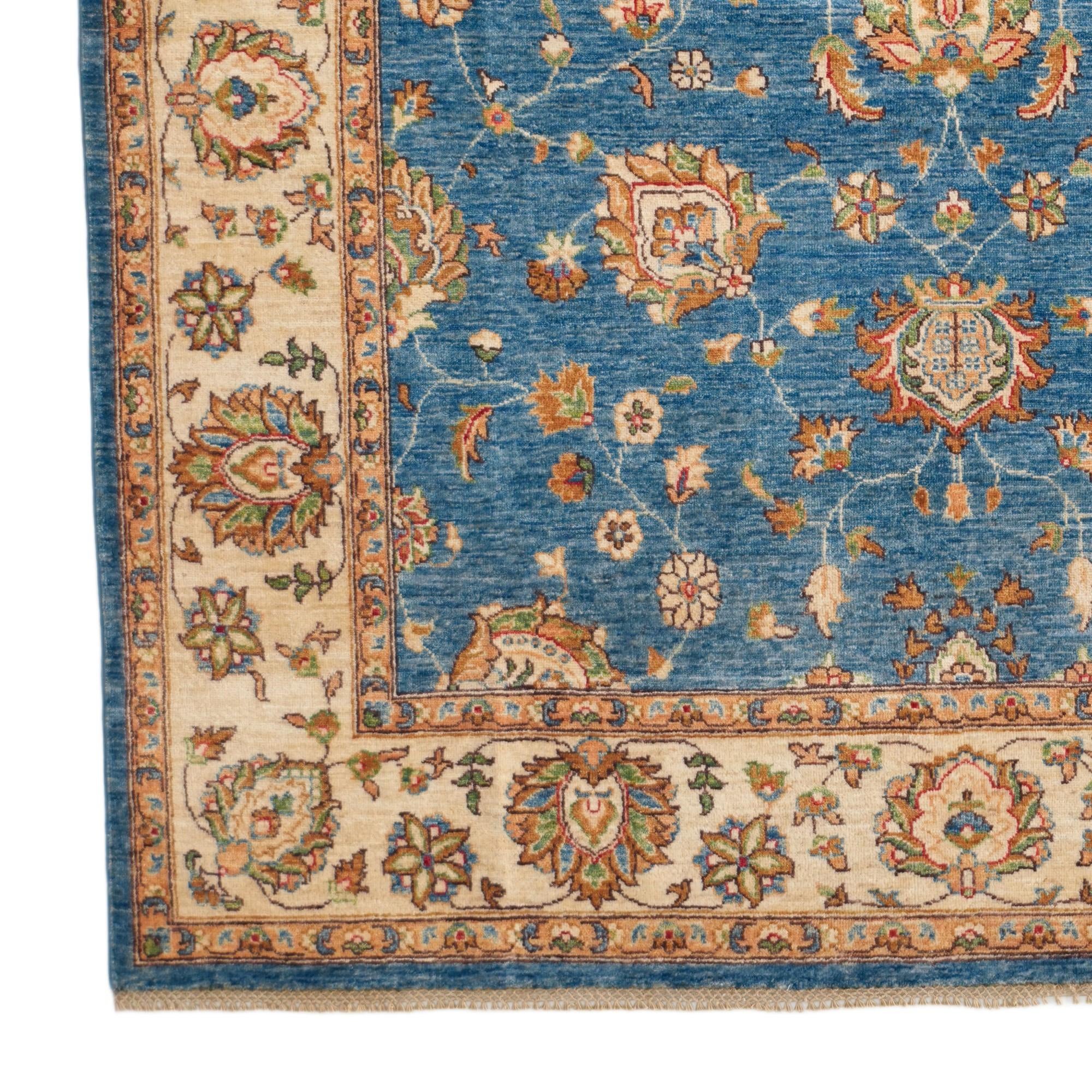6' 8 x 9' 9 Hand Knotted Ziegler Rug