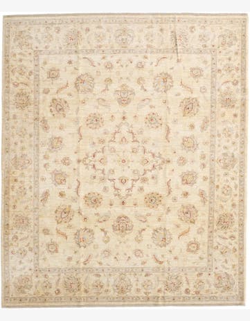 8' 4 x 9' 11 Hand Knotted Ziegler Rug