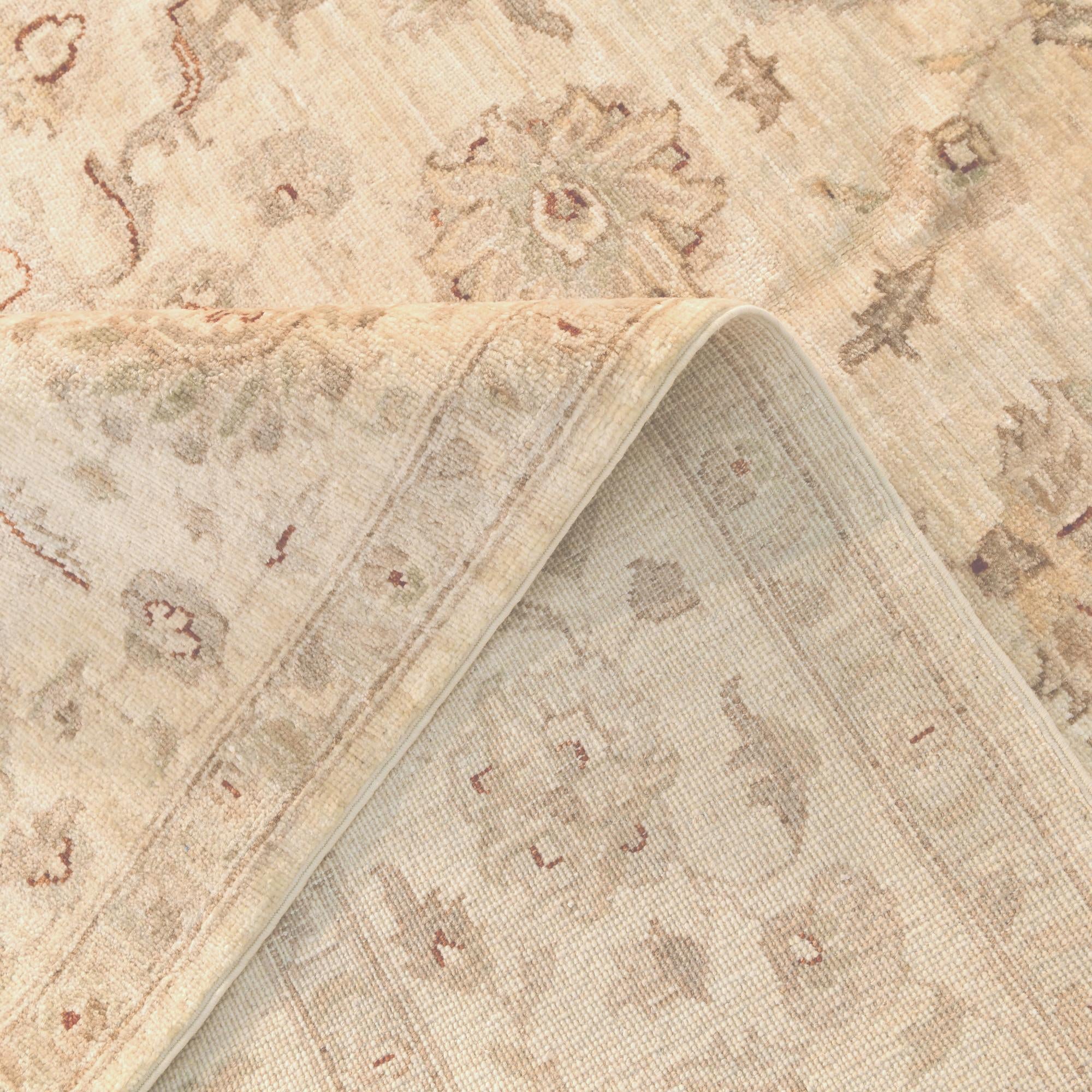 8' 4 x 9' 10 Hand Knotted Ziegler Rug