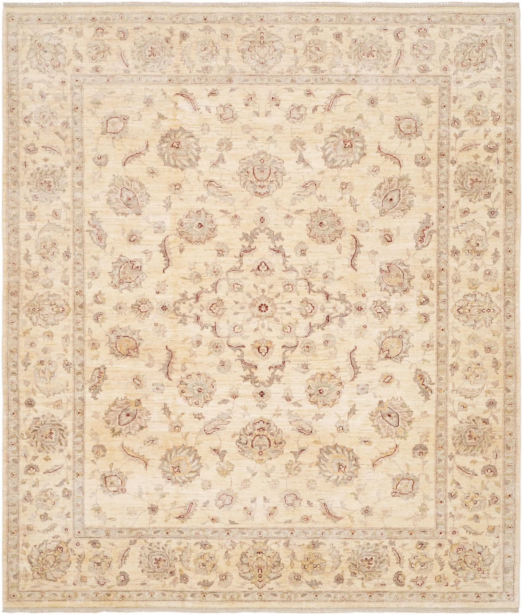 8' 4 x 9' 10 Hand Knotted Ziegler Rug