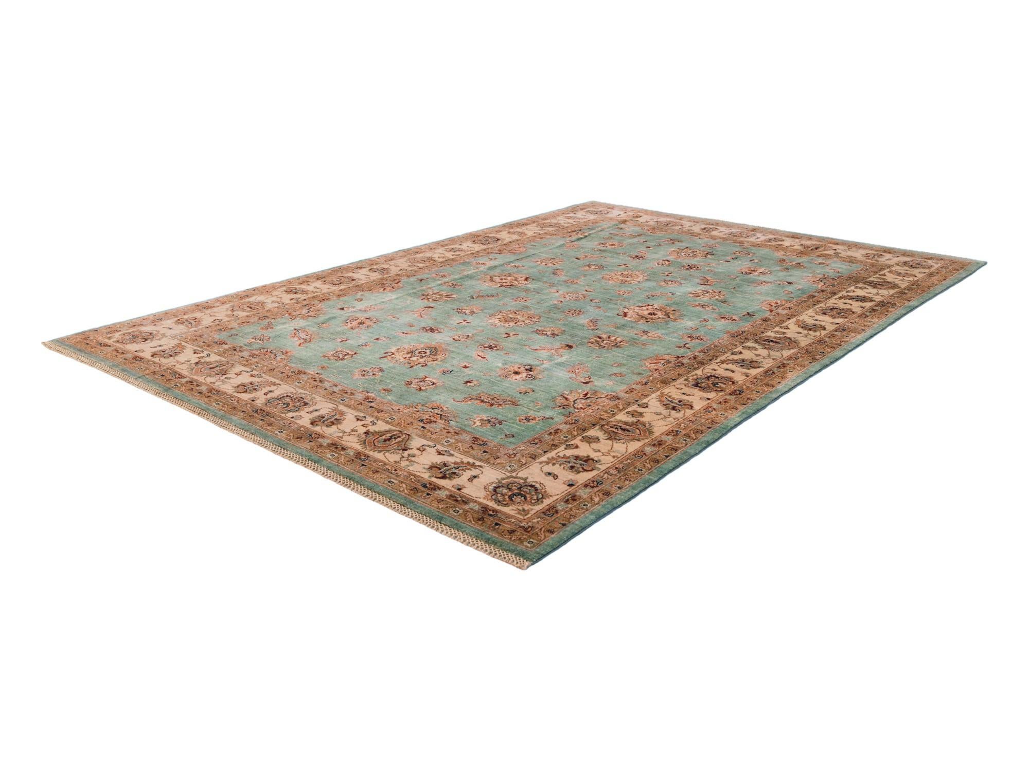6' 9 x 9' 10 Hand Knotted Ziegler Rug