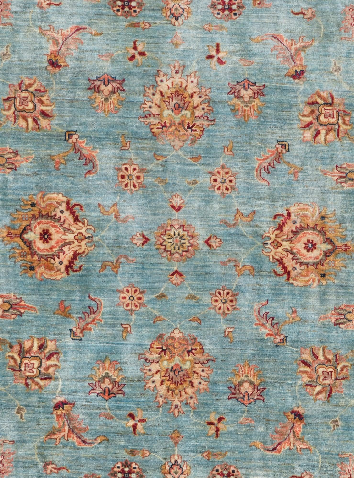 6' 9 x 9' 10 Hand Knotted Ziegler Rug