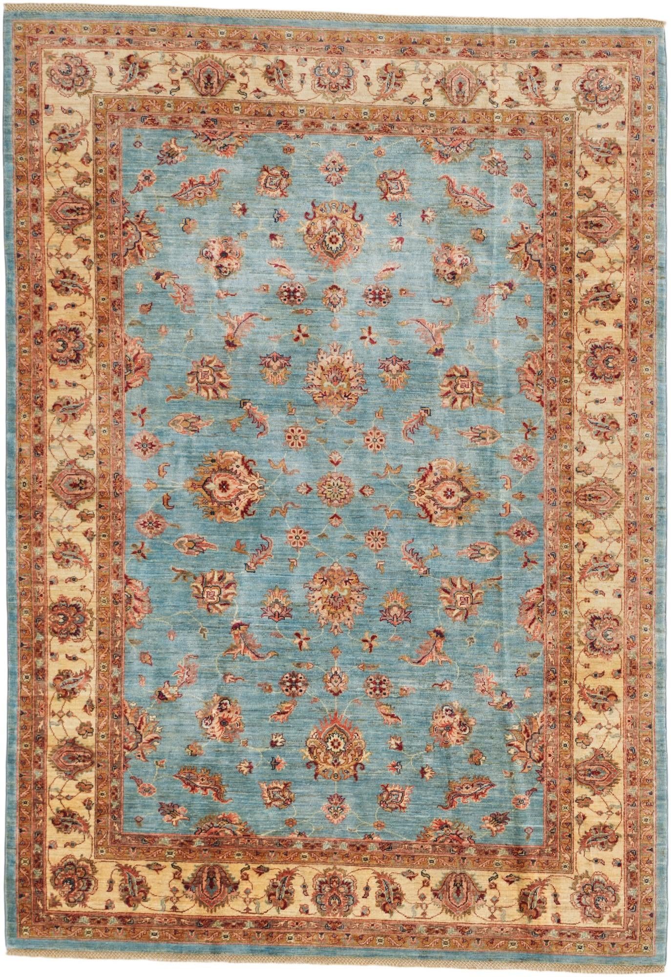 6' 9 x 9' 10 Hand Knotted Ziegler Rug