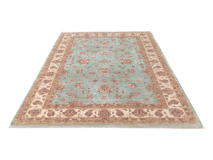 Detailansicht von 210cm x 310cm Handgeknüpft Ziegler Teppich