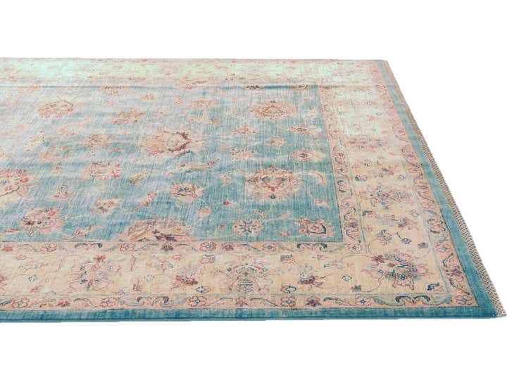 6' 11 x 9' 10 Hand Knotted Ziegler Rug