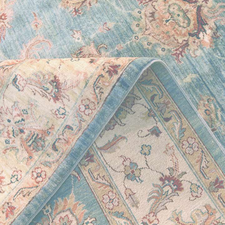 6' 11 x 9' 10 Hand Knotted Ziegler Rug