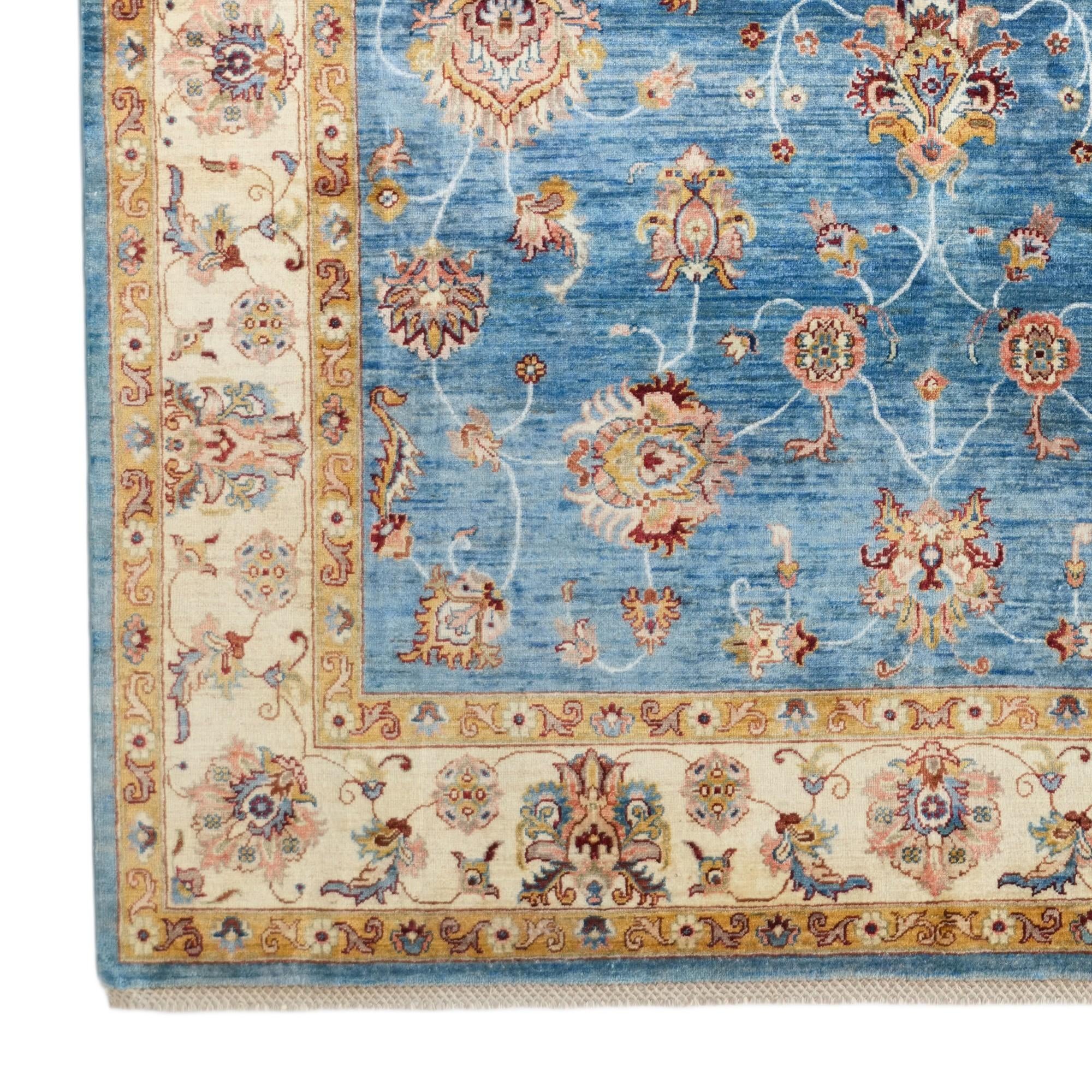 6' 9 x 10' 2 Hand Knotted Ziegler Rug