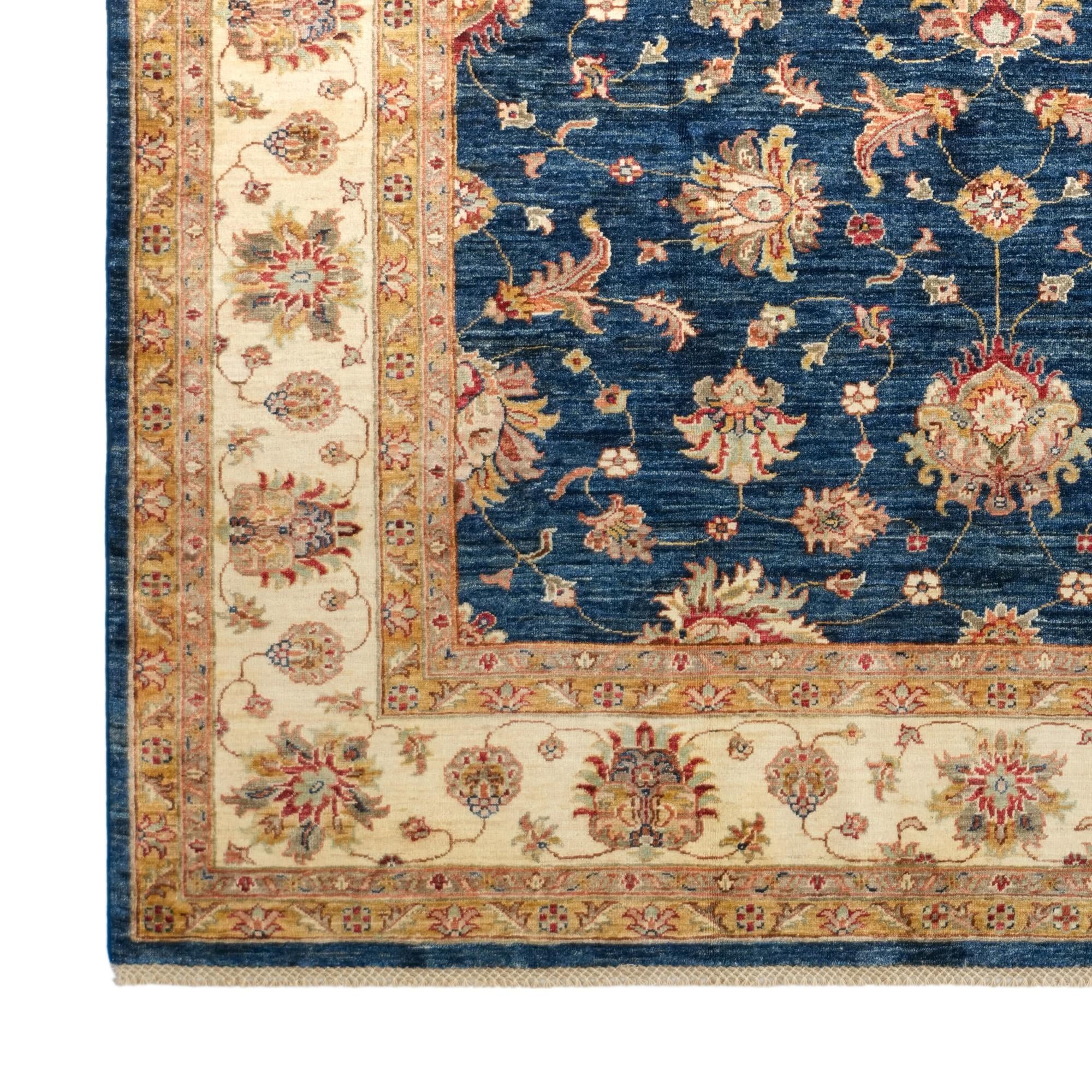 Detail image 7 of 12: 6' 11 x 9' 8 Hand Knotted Ziegler Rug