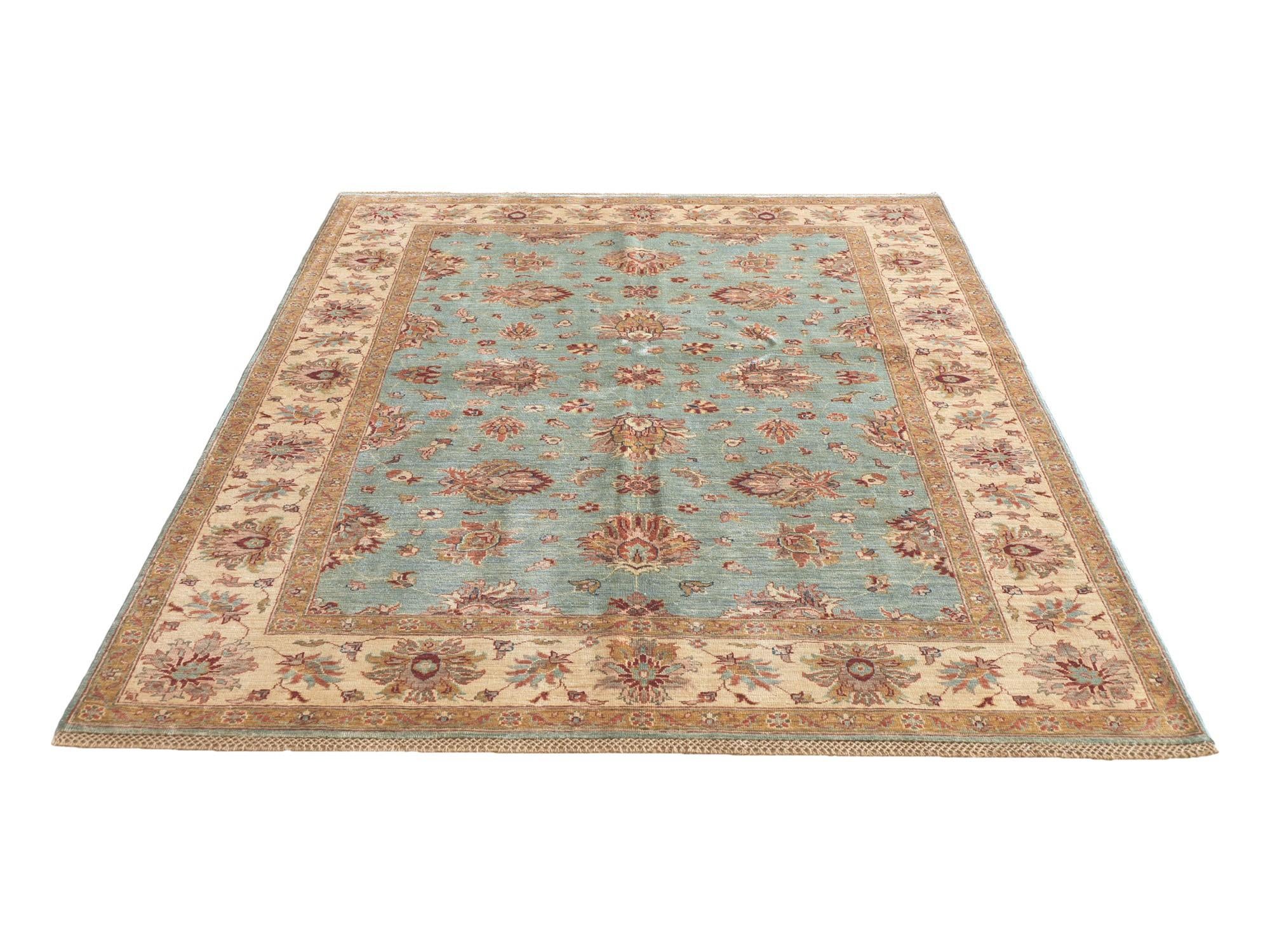 180cm x 230cm Hand Knotted Ziegler Rug