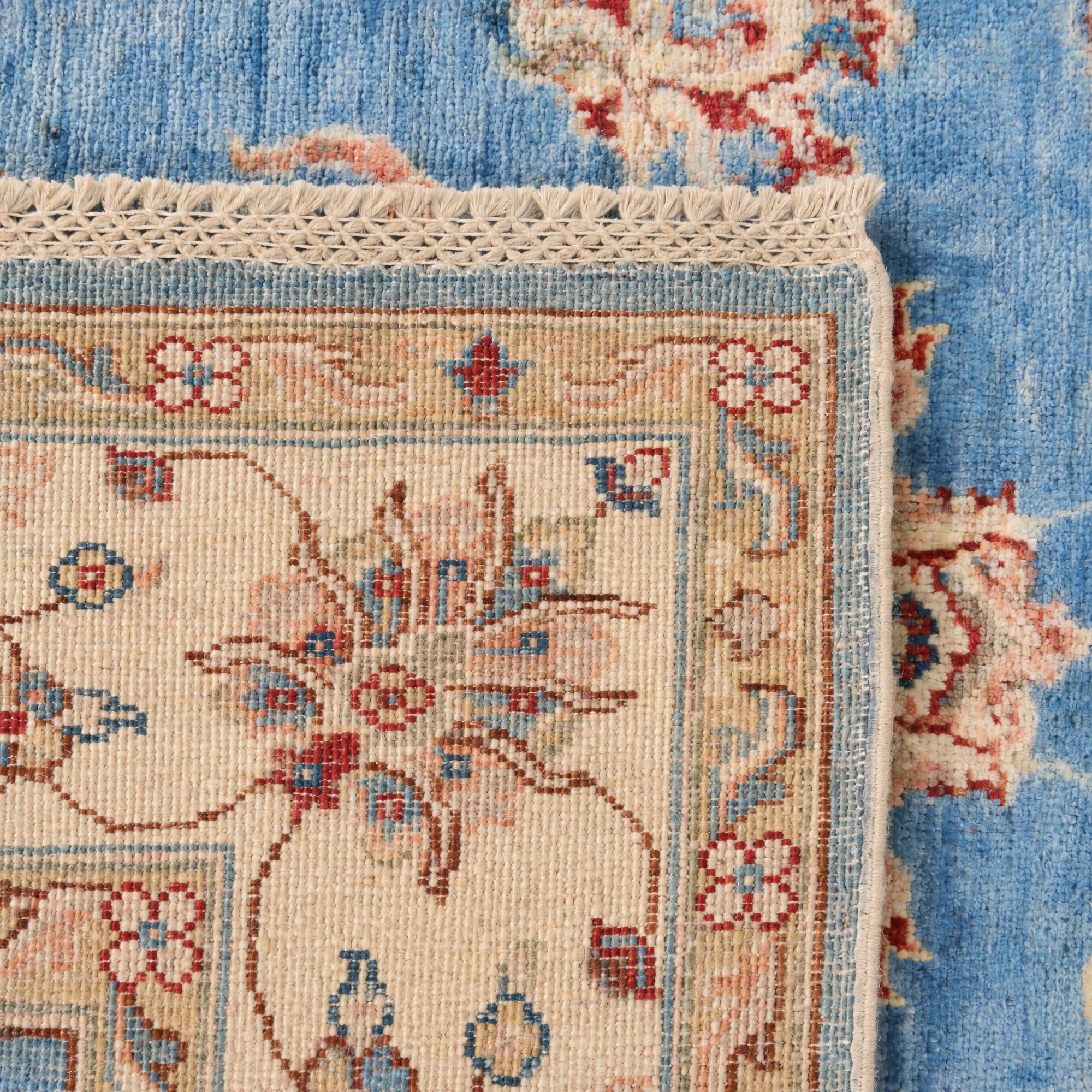 155cm x 210cm Hand Knotted Ziegler Rug