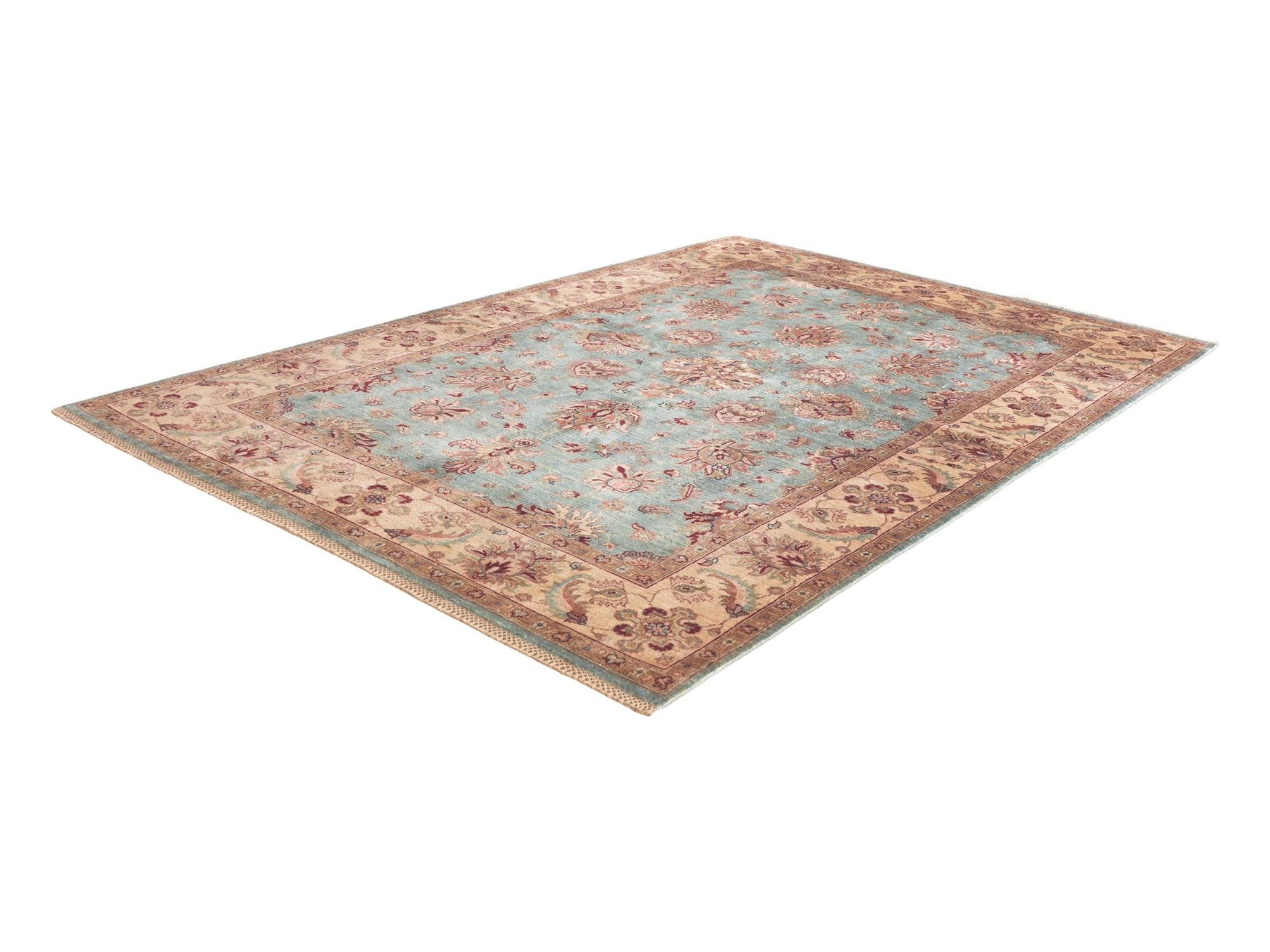 165cm x 245cm Hand Knotted Ziegler Rug