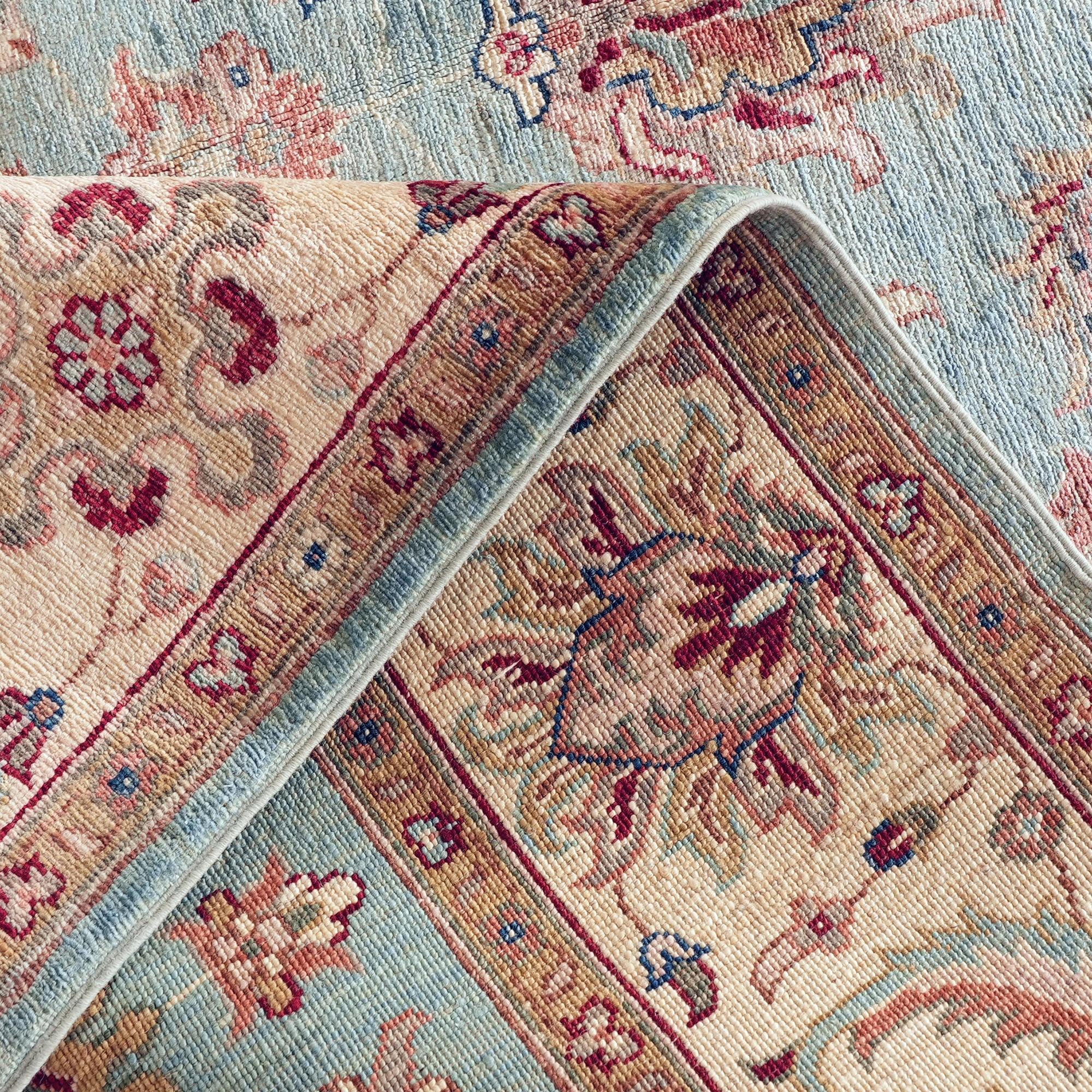165cm x 245cm Hand Knotted Ziegler Rug