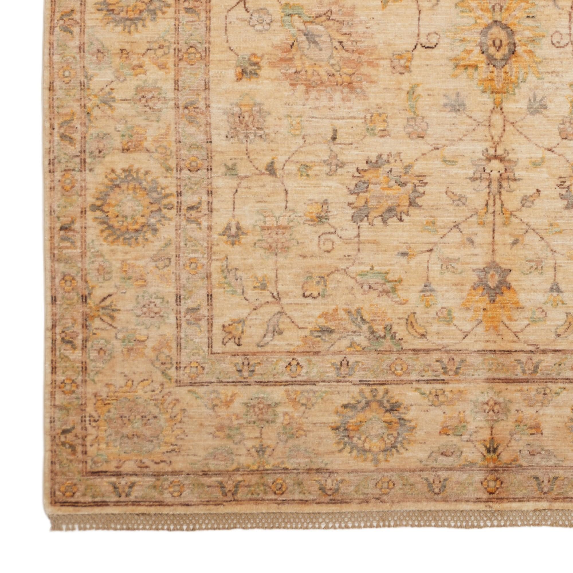 5' 9 x 7' 10 Hand Knotted Ziegler Rug