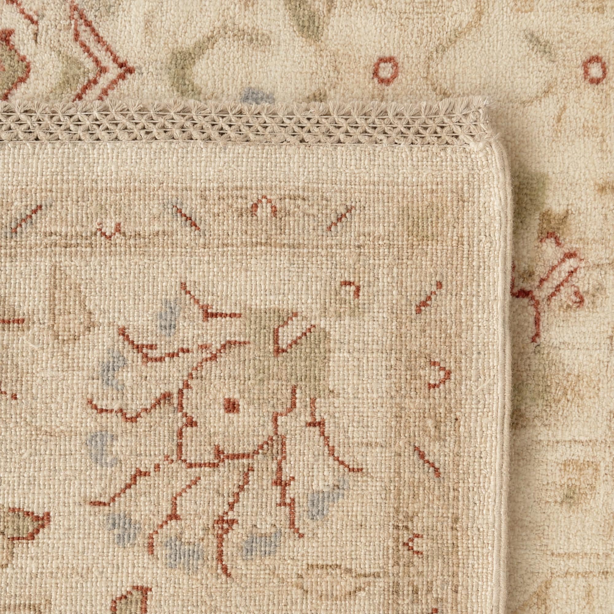 200cm x 290cm Hand Knotted Ziegler Rug