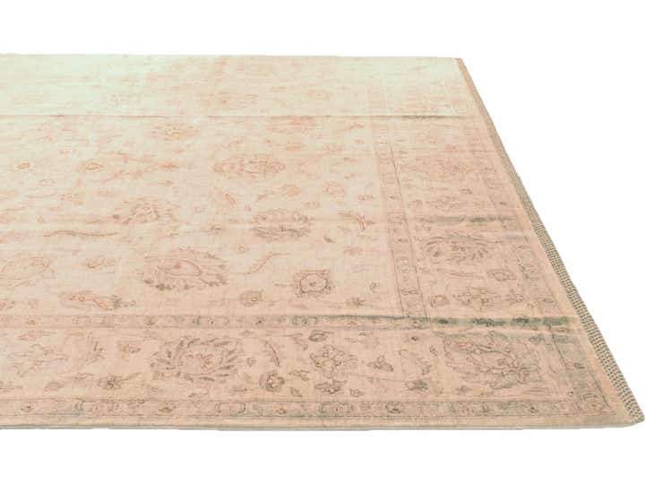 8' x 10' 1 Hand Knotted Ziegler Rug