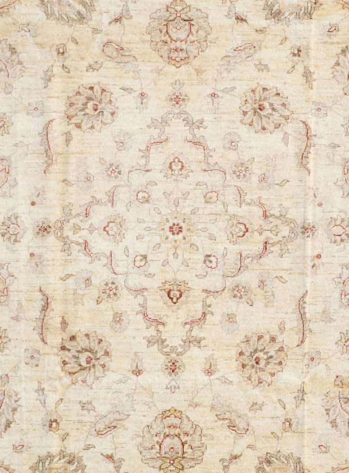 8' x 10' 1 Hand Knotted Ziegler Rug