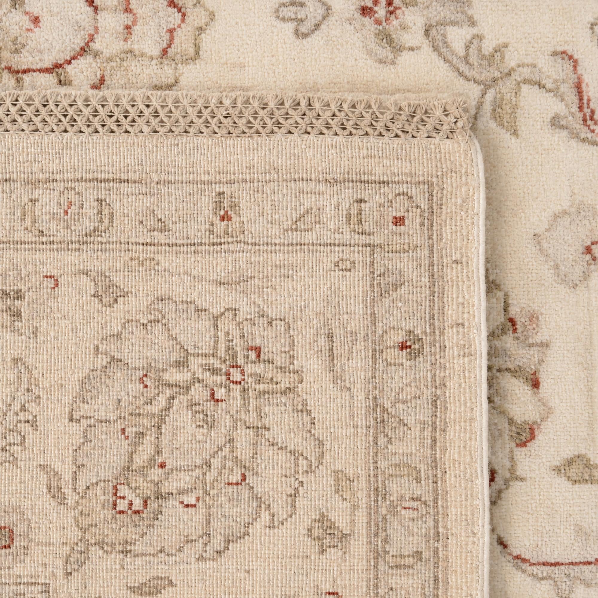 8' x 10' 1 Hand Knotted Ziegler Rug