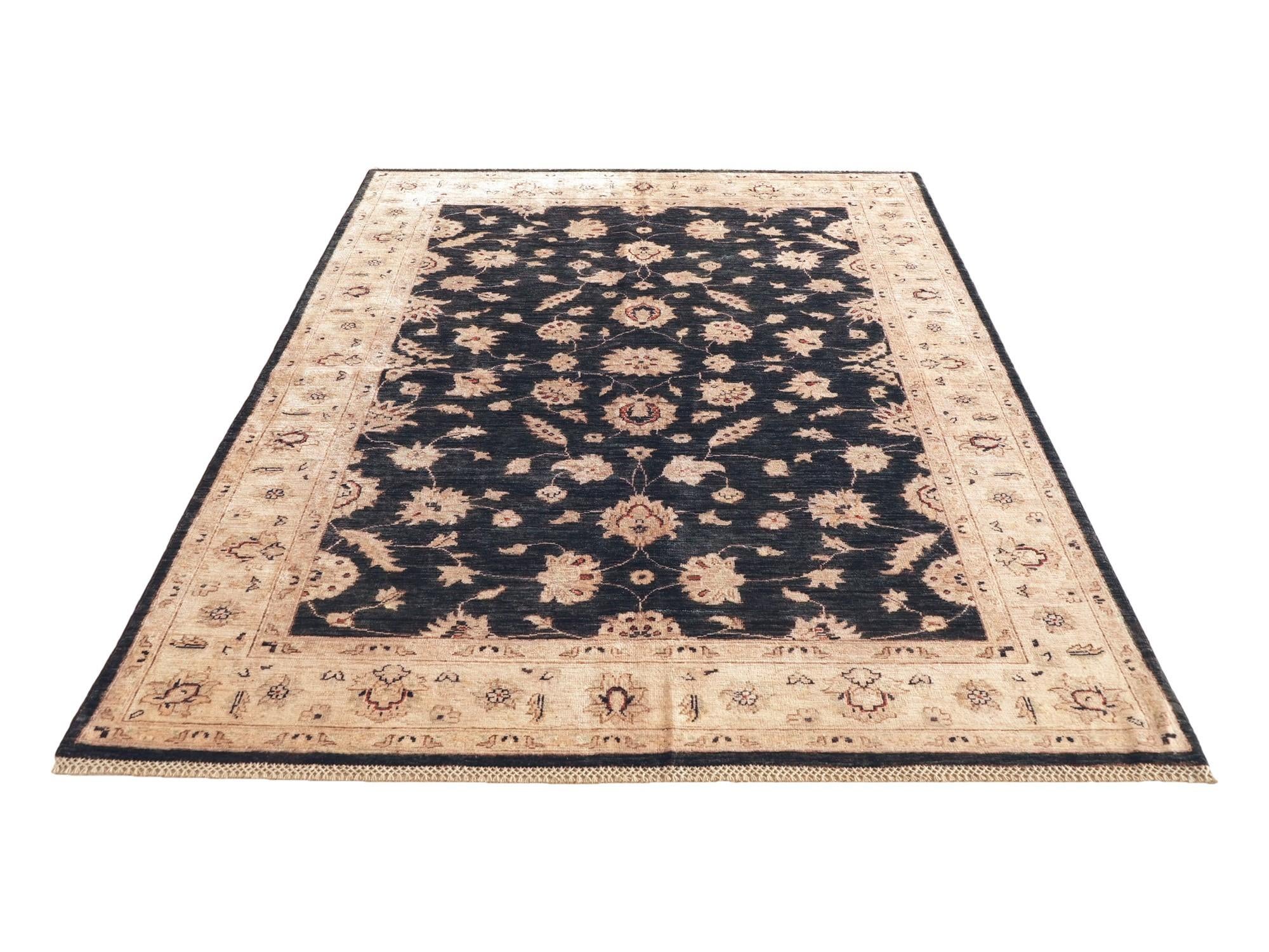 170cm x 250cm Hand Knotted Ziegler Rug